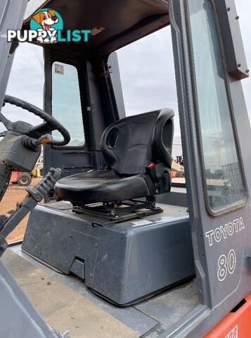 Used Toyota 8.0TON Forklift