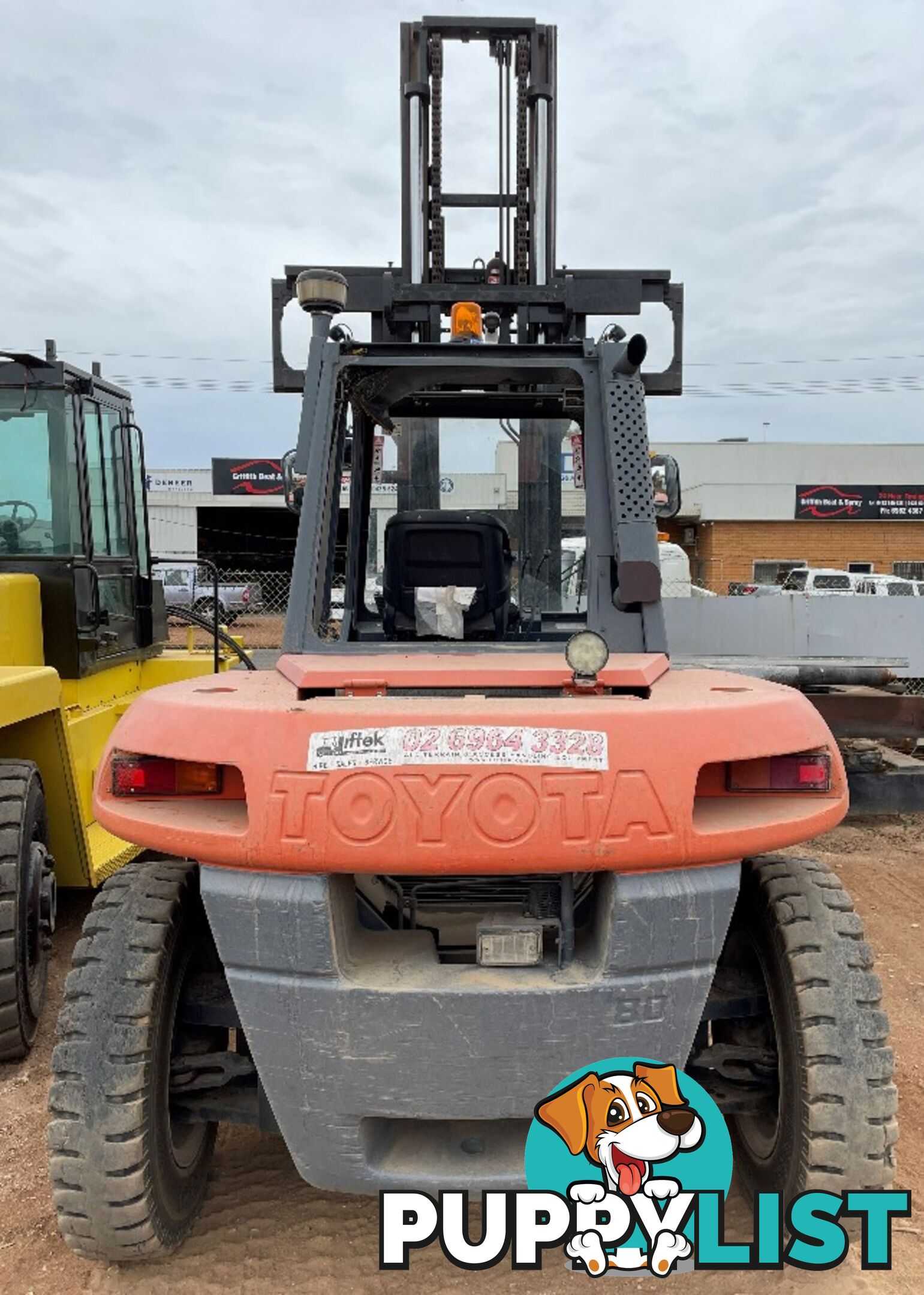 Used Toyota 8.0TON Forklift