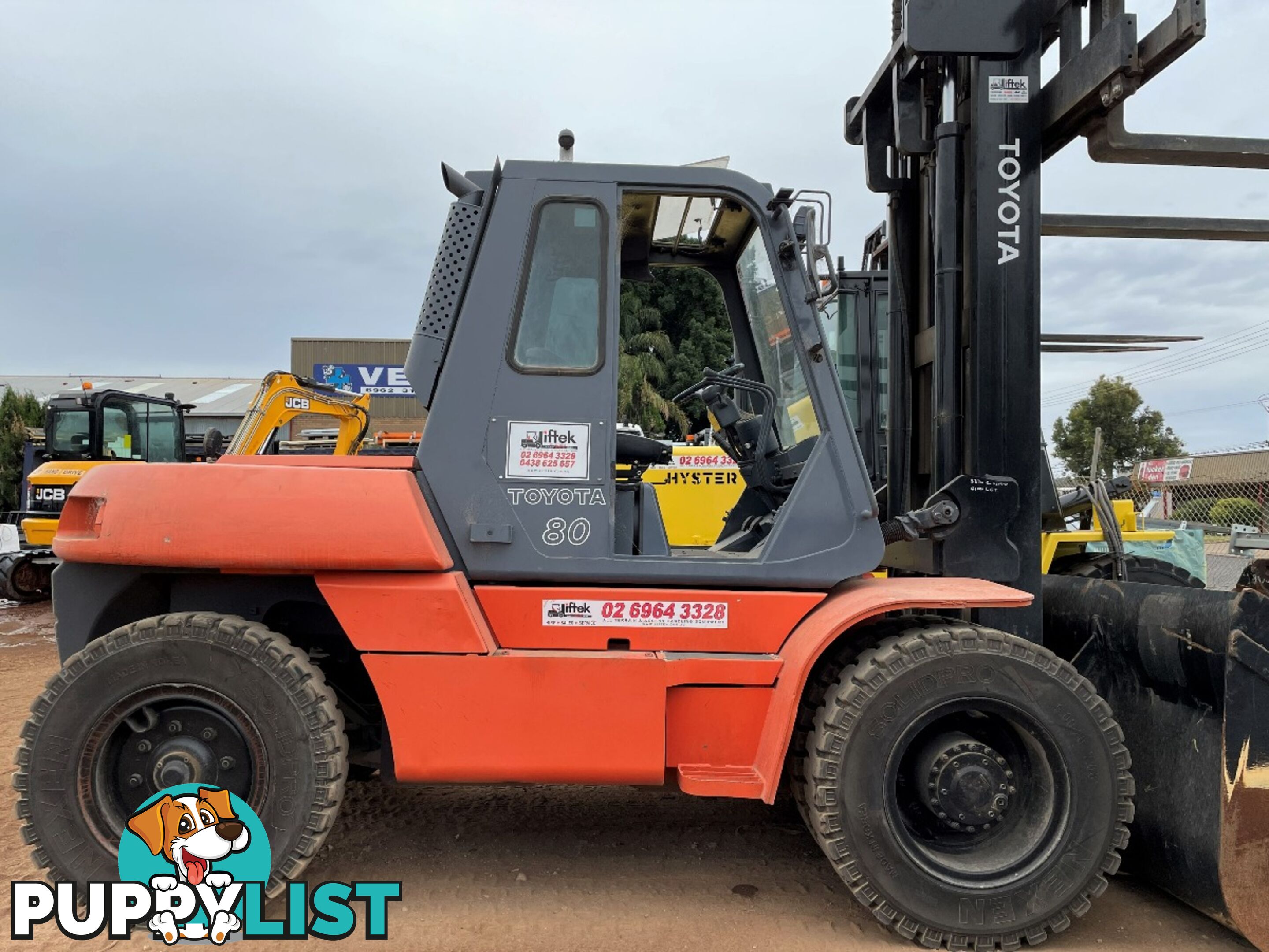 Used Toyota 8.0TON Forklift