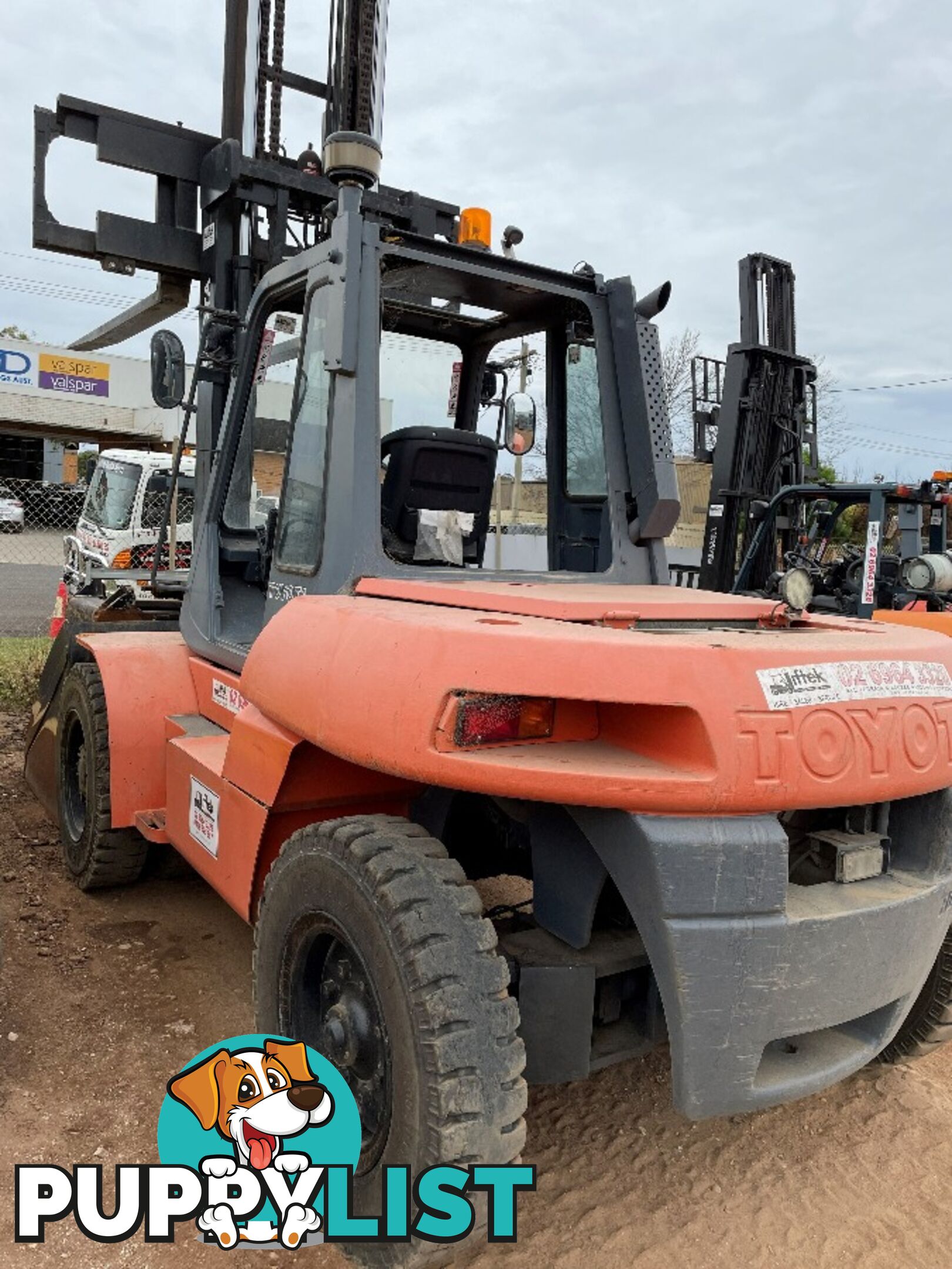 Used Toyota 8.0TON Forklift