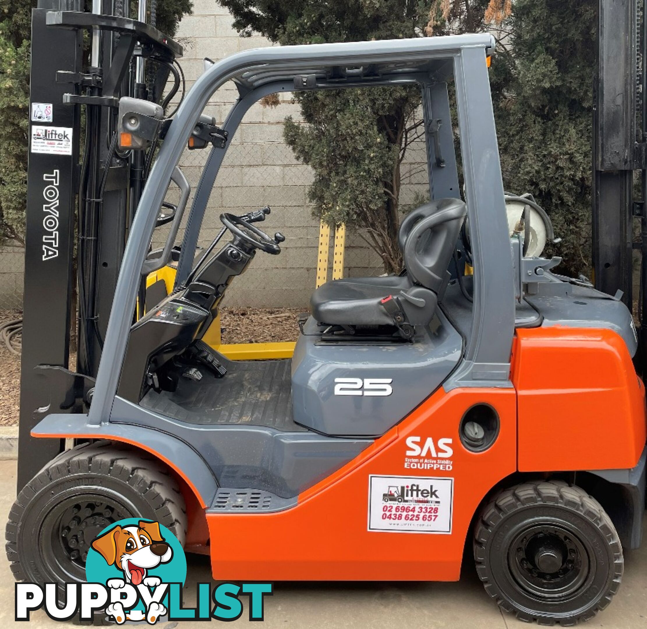 Used Toyota 2.5TON Forklift For Sale