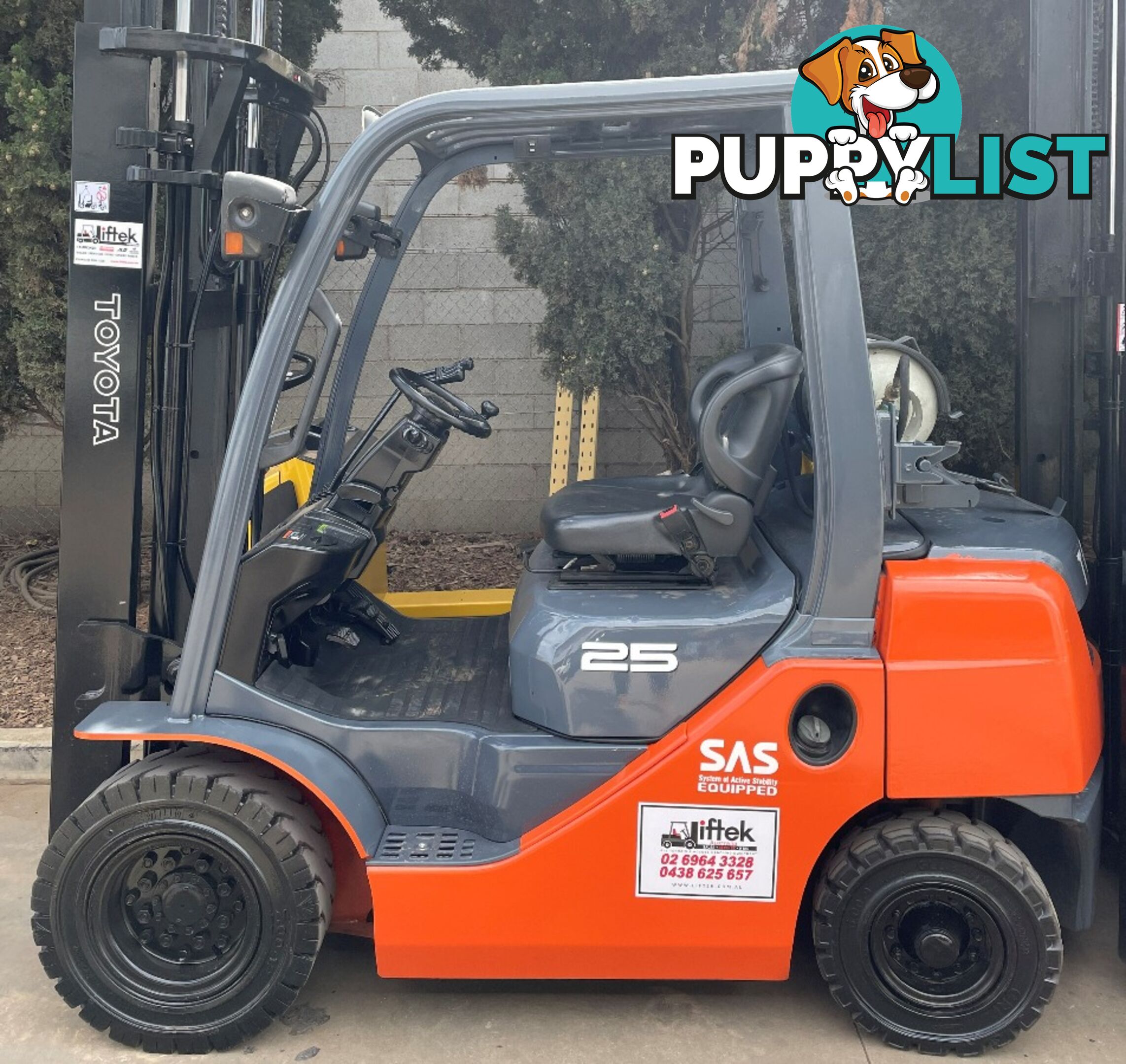 Used Toyota 2.5TON Forklift For Sale