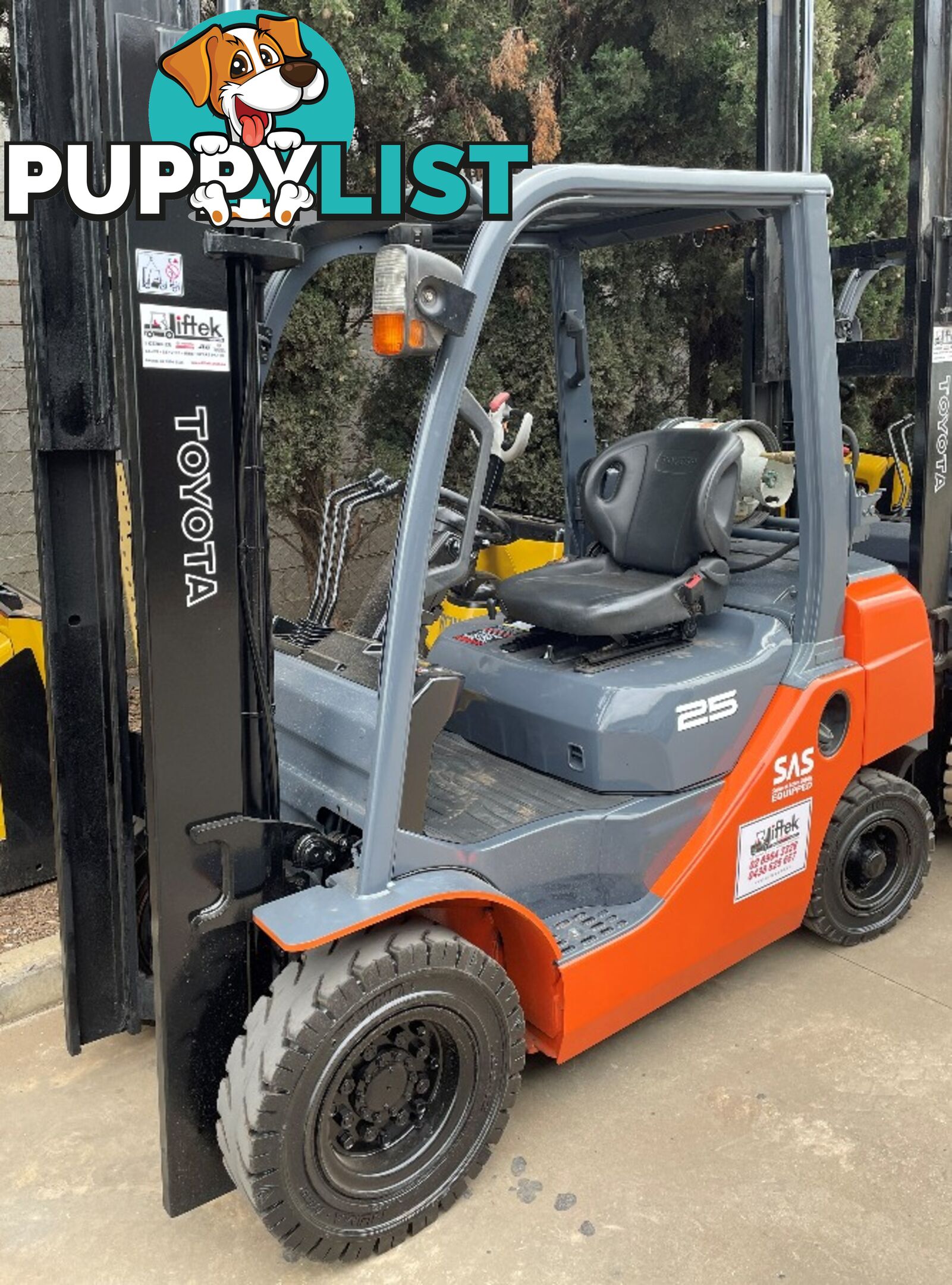 Used Toyota 2.5TON Forklift For Sale