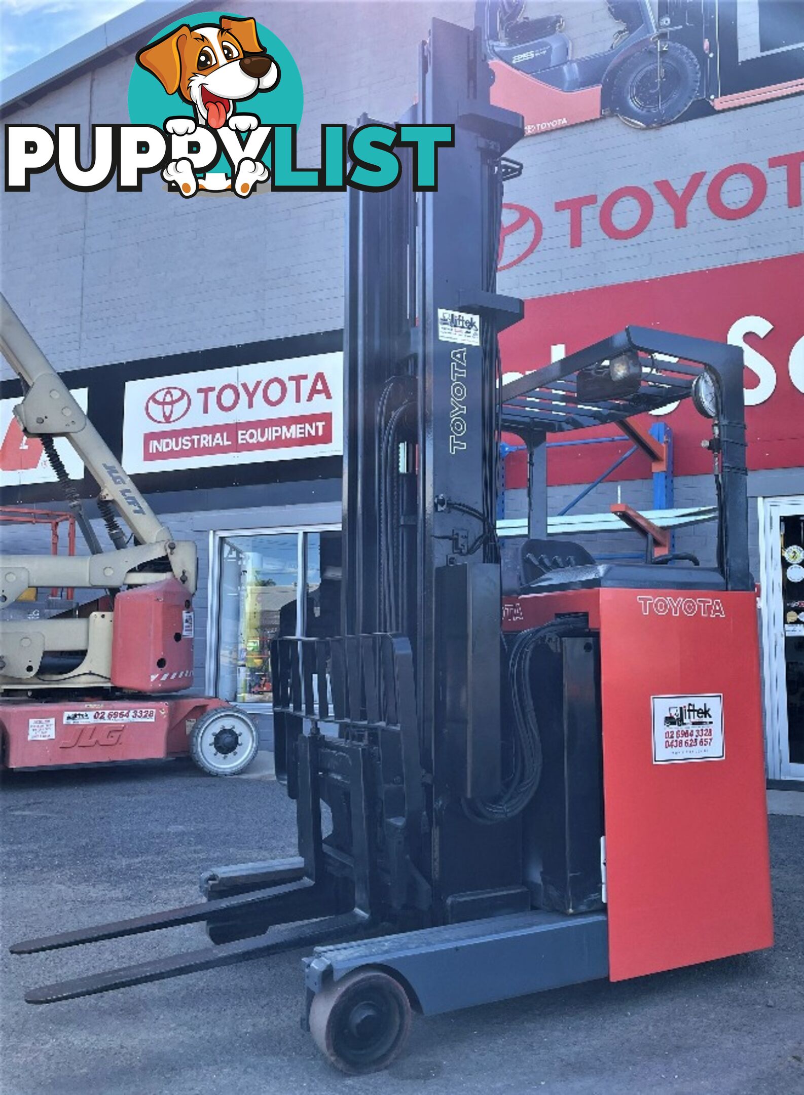 Used 1.4TON Toyota Reach Truck