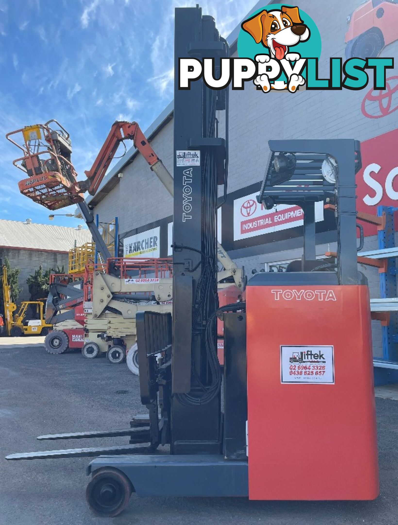 Used 1.4TON Toyota Reach Truck