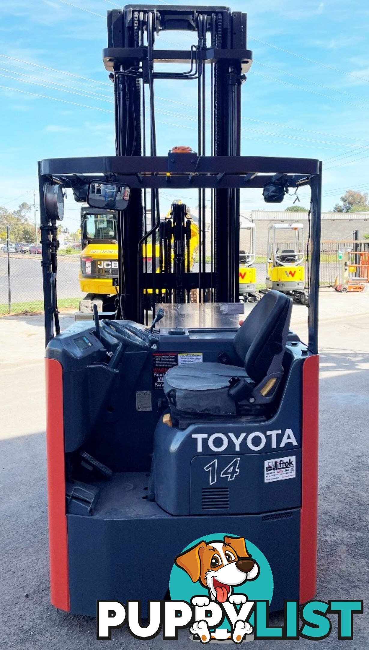 Used 1.4TON Toyota Reach Truck