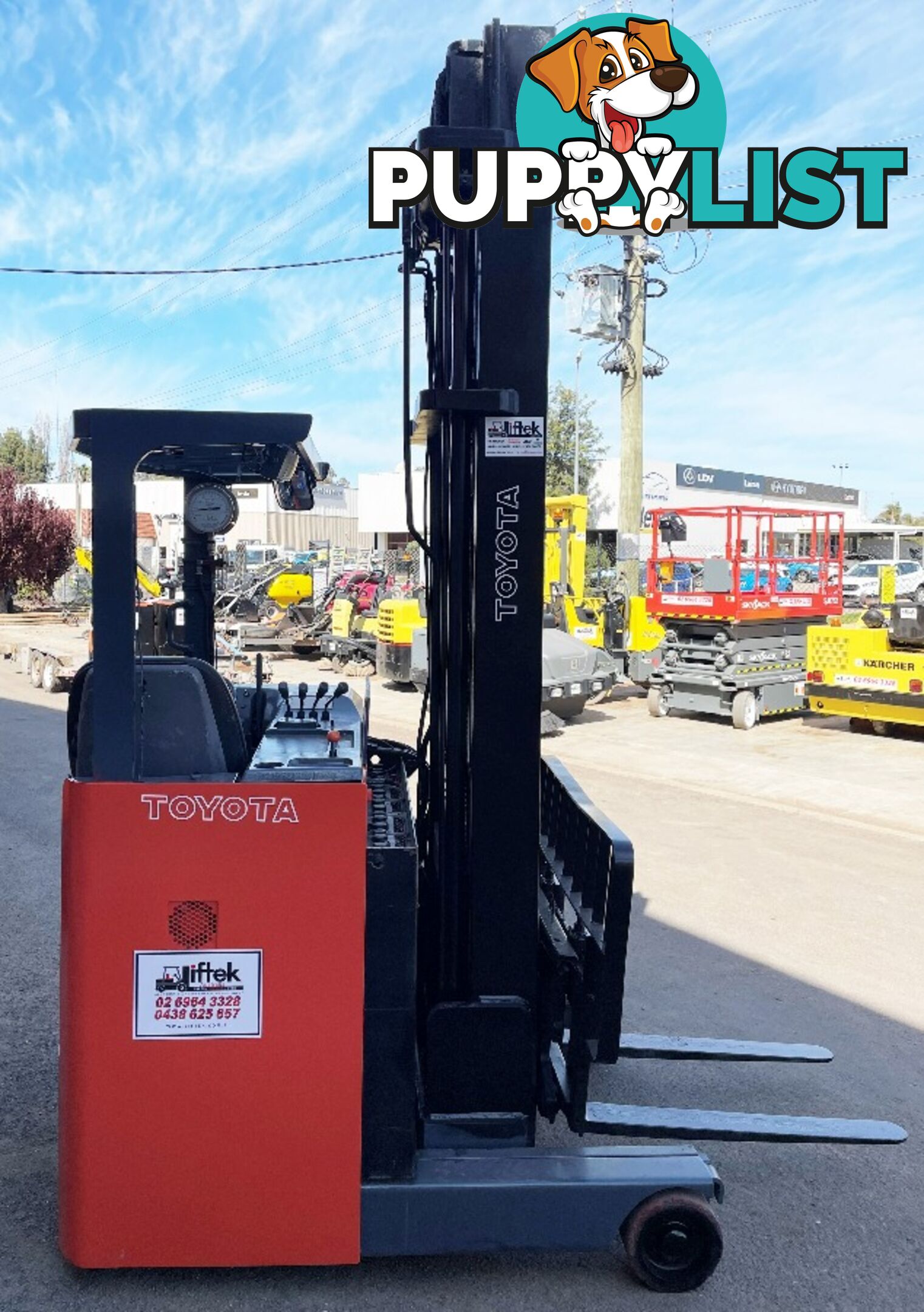 Used 1.4TON Toyota Reach Truck