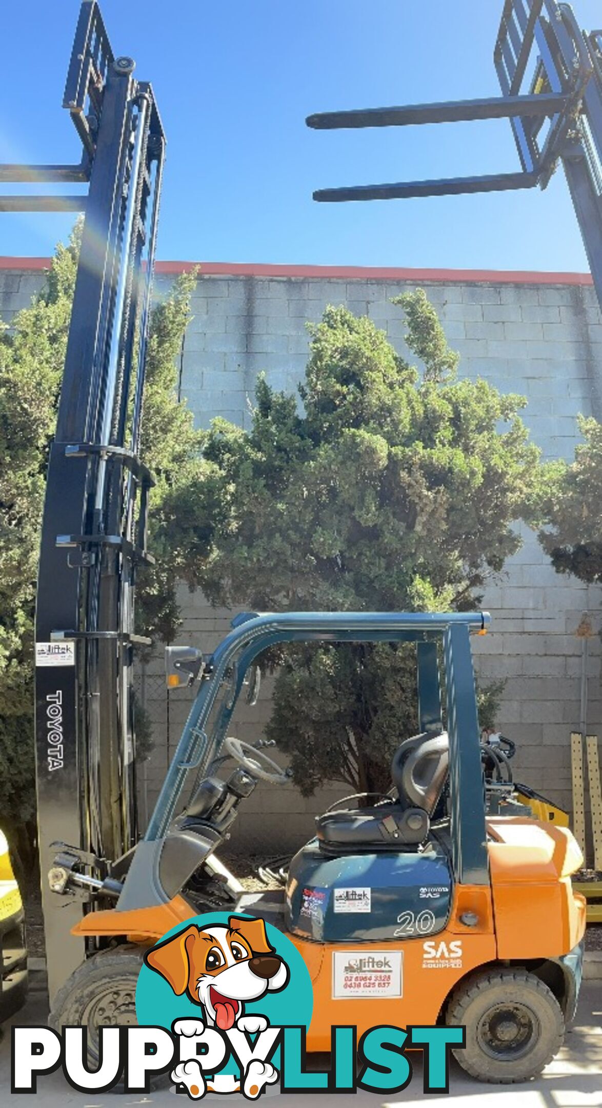 Used Toyota 2.0TON Forklift For Sale