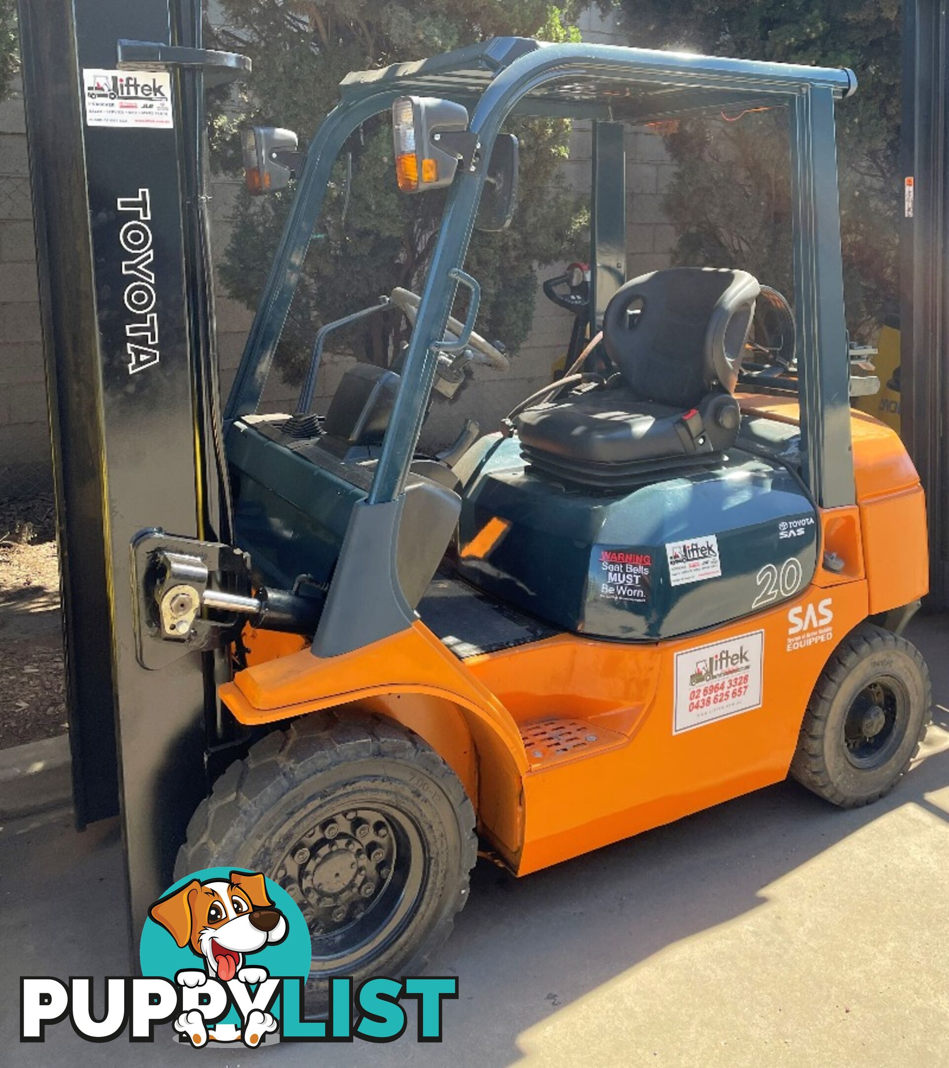 Used Toyota 2.0TON Forklift For Sale