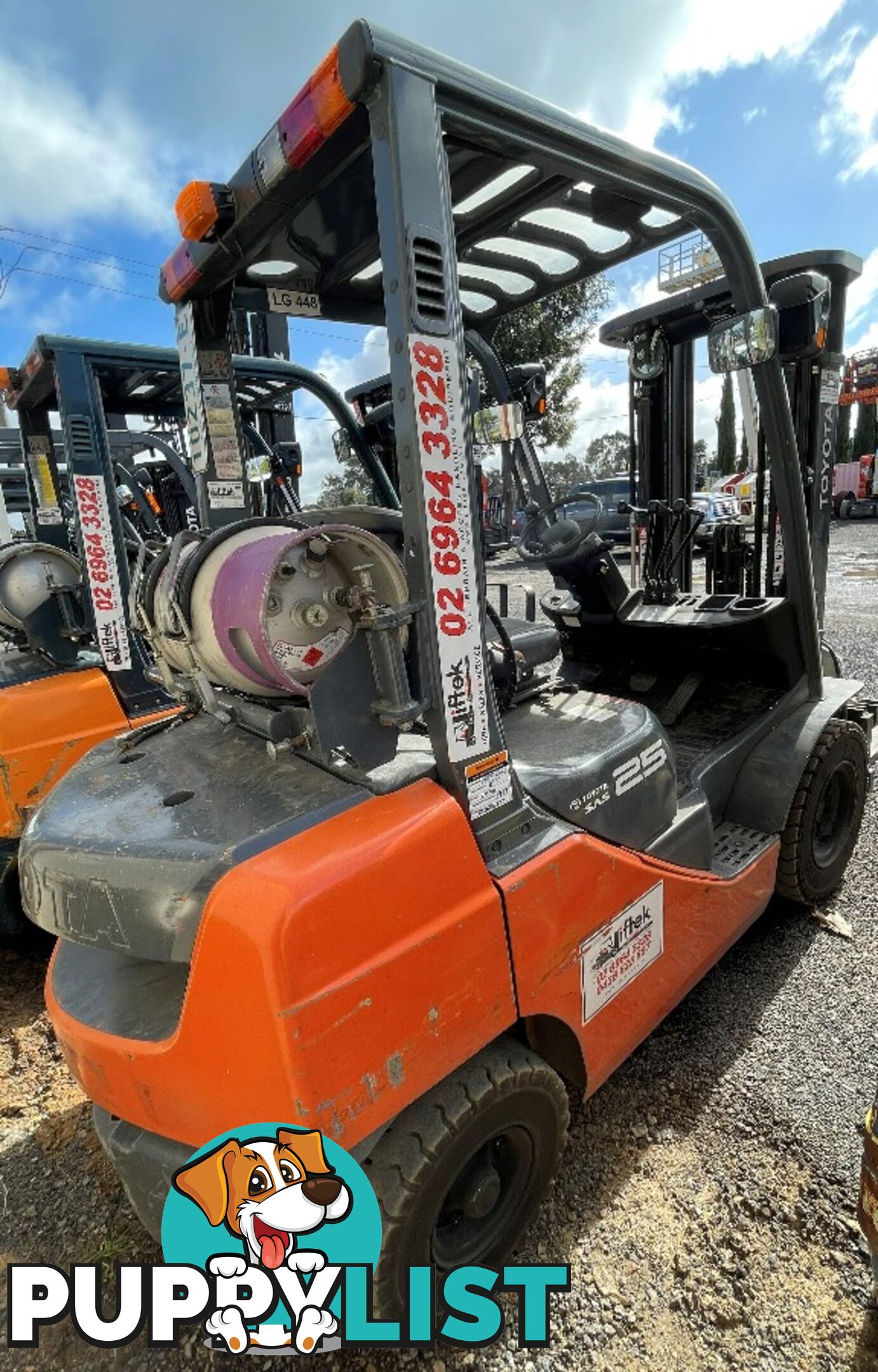 Used Toyota 2.5TON  Forklift For Sale