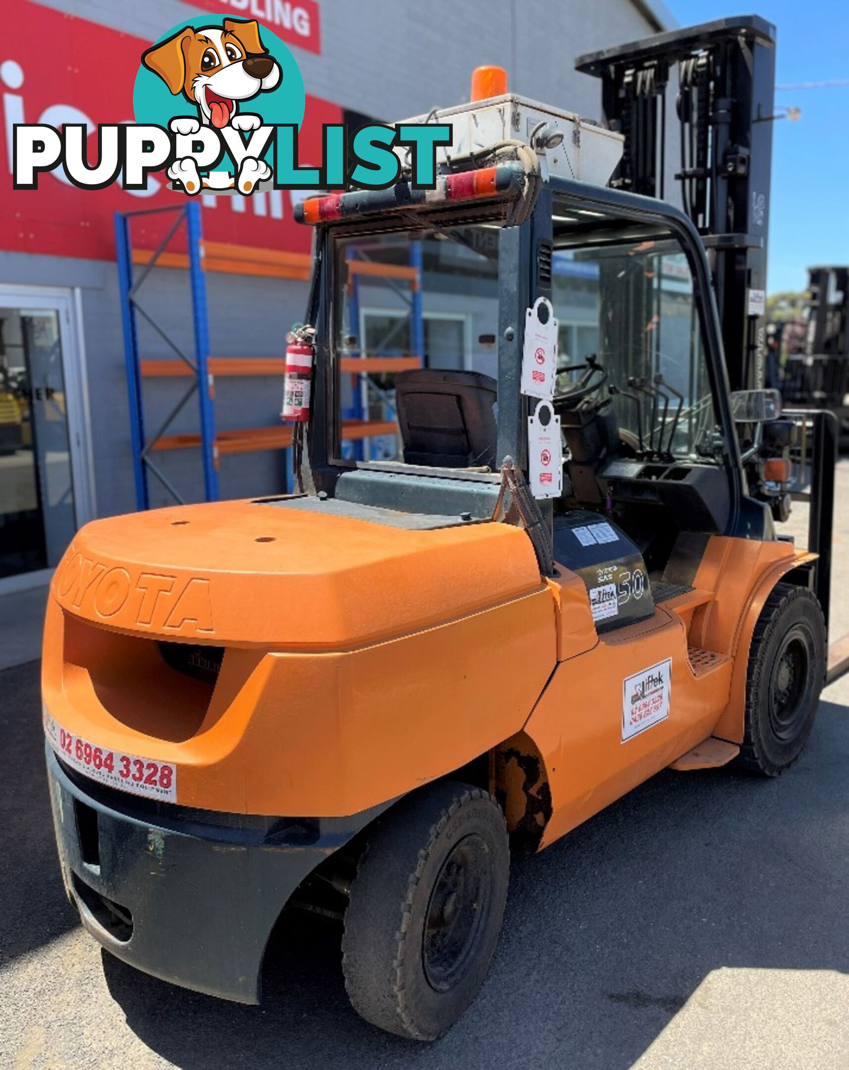 Used Toyota 5.0TON Forklift For Sale