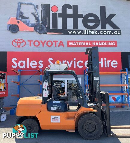 Used Toyota 5.0TON Forklift For Sale