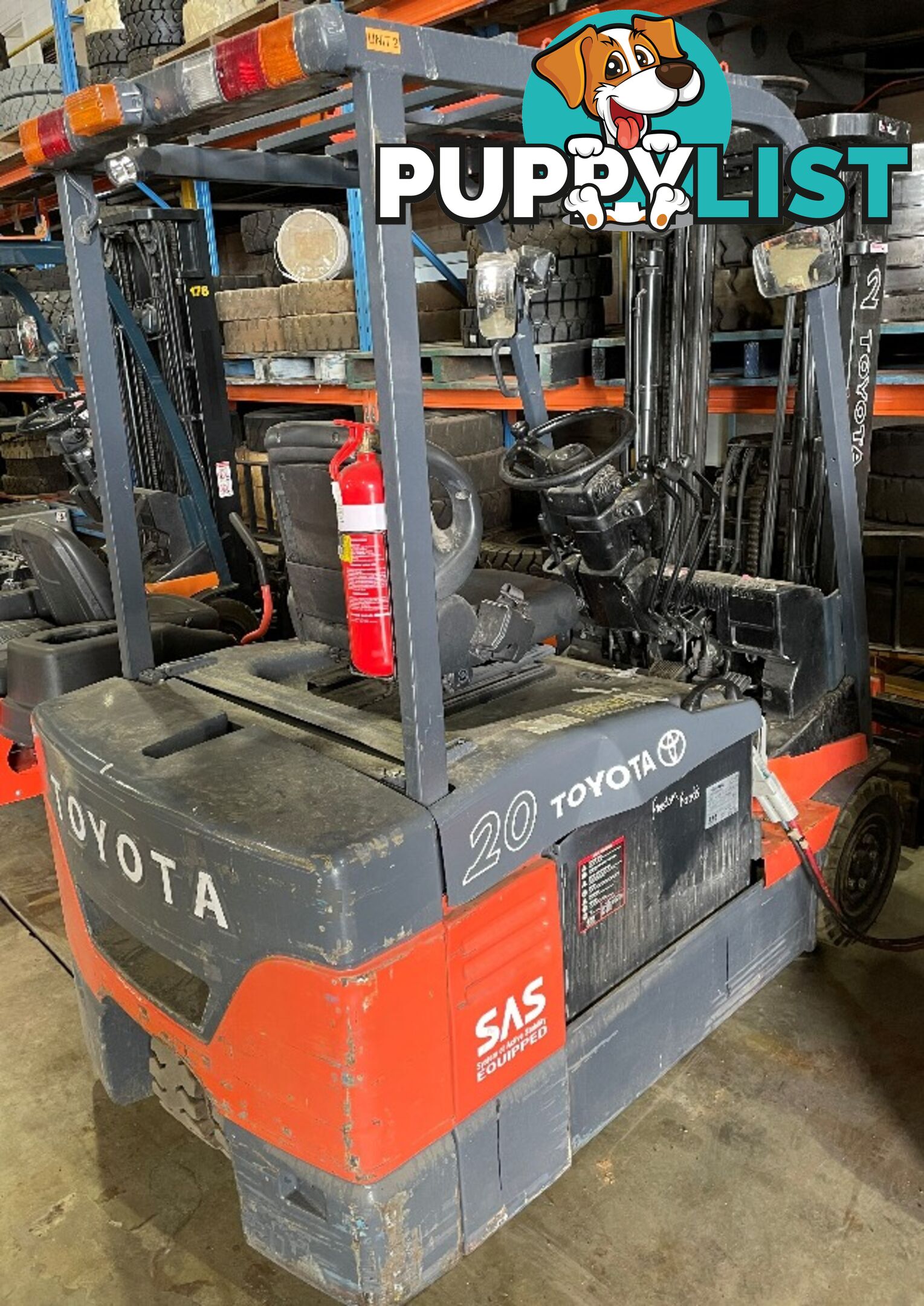 Used Toyota 2.0TON Electric Forklift For Sale