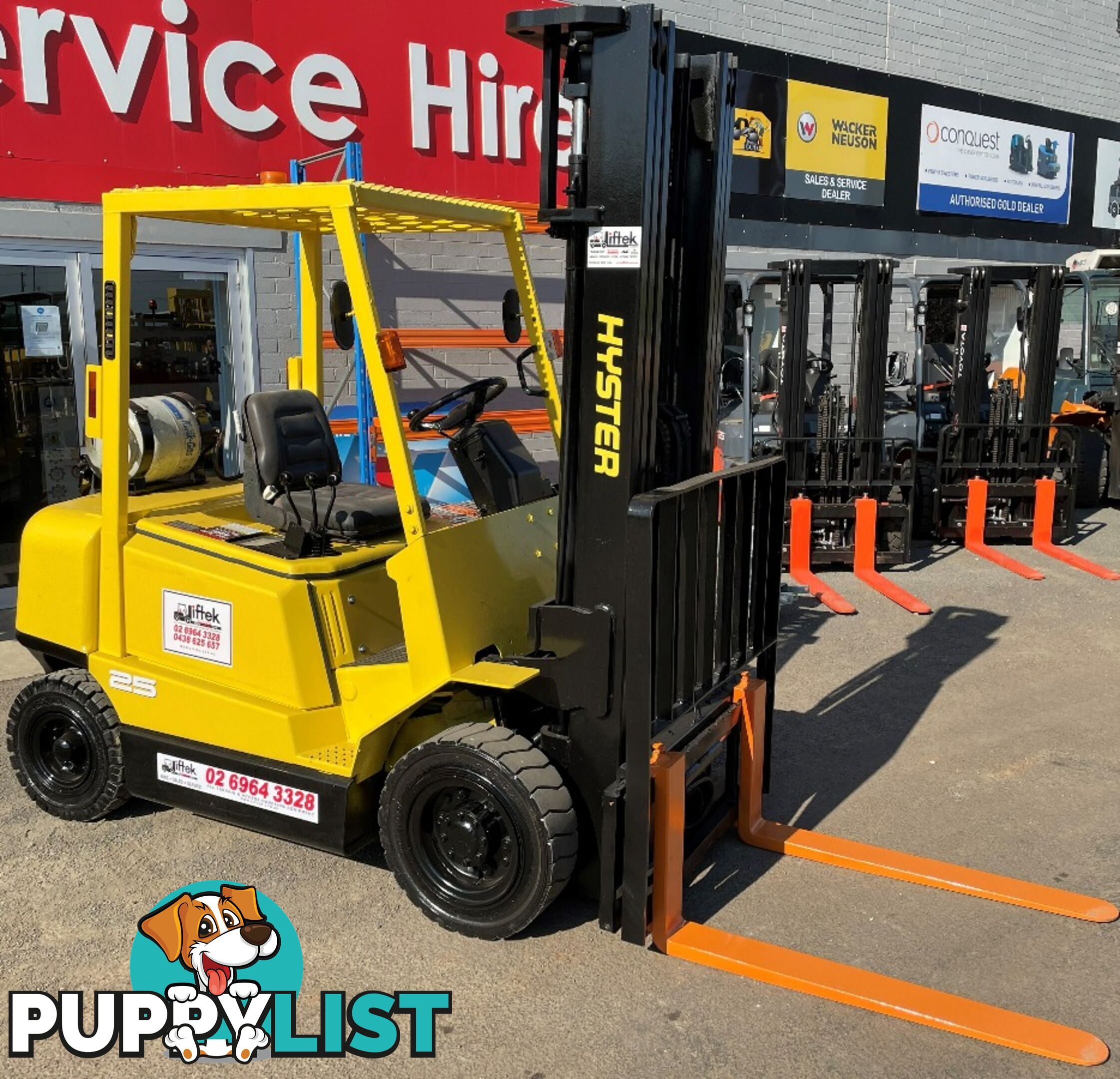 Used 2.5TON Hyster Forklift For Sale