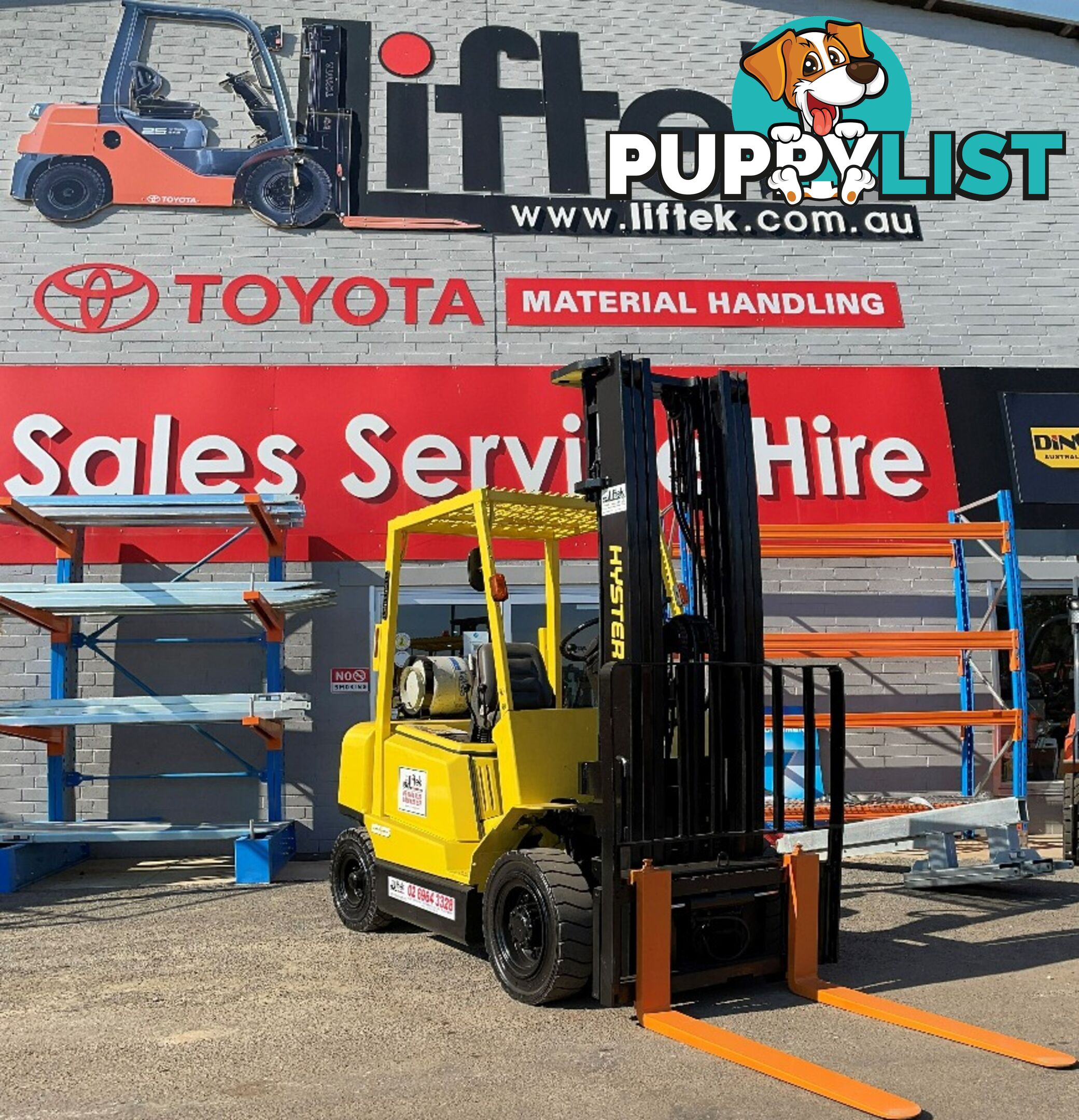 Used 2.5TON Hyster Forklift For Sale