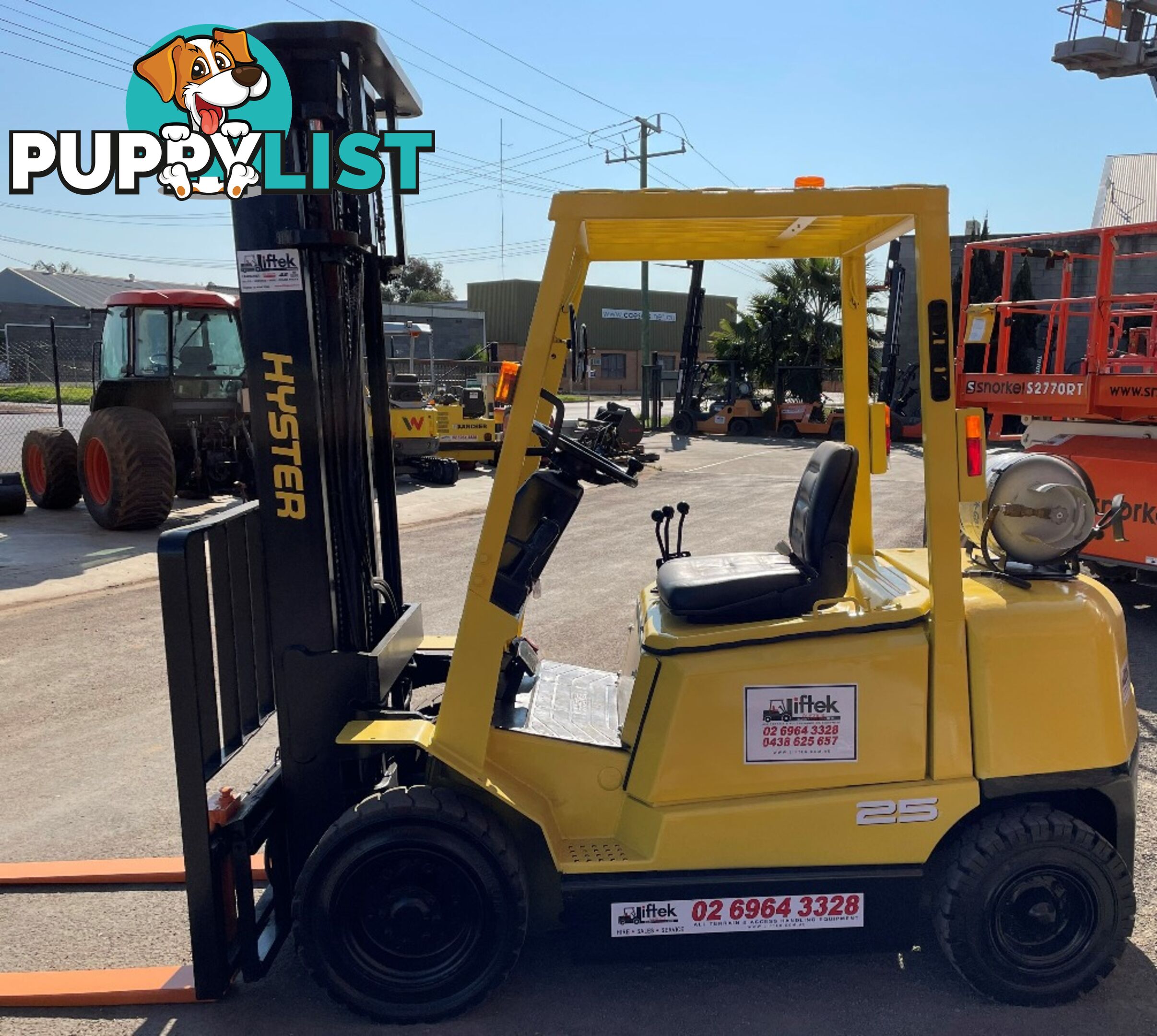 Used 2.5TON Hyster Forklift For Sale