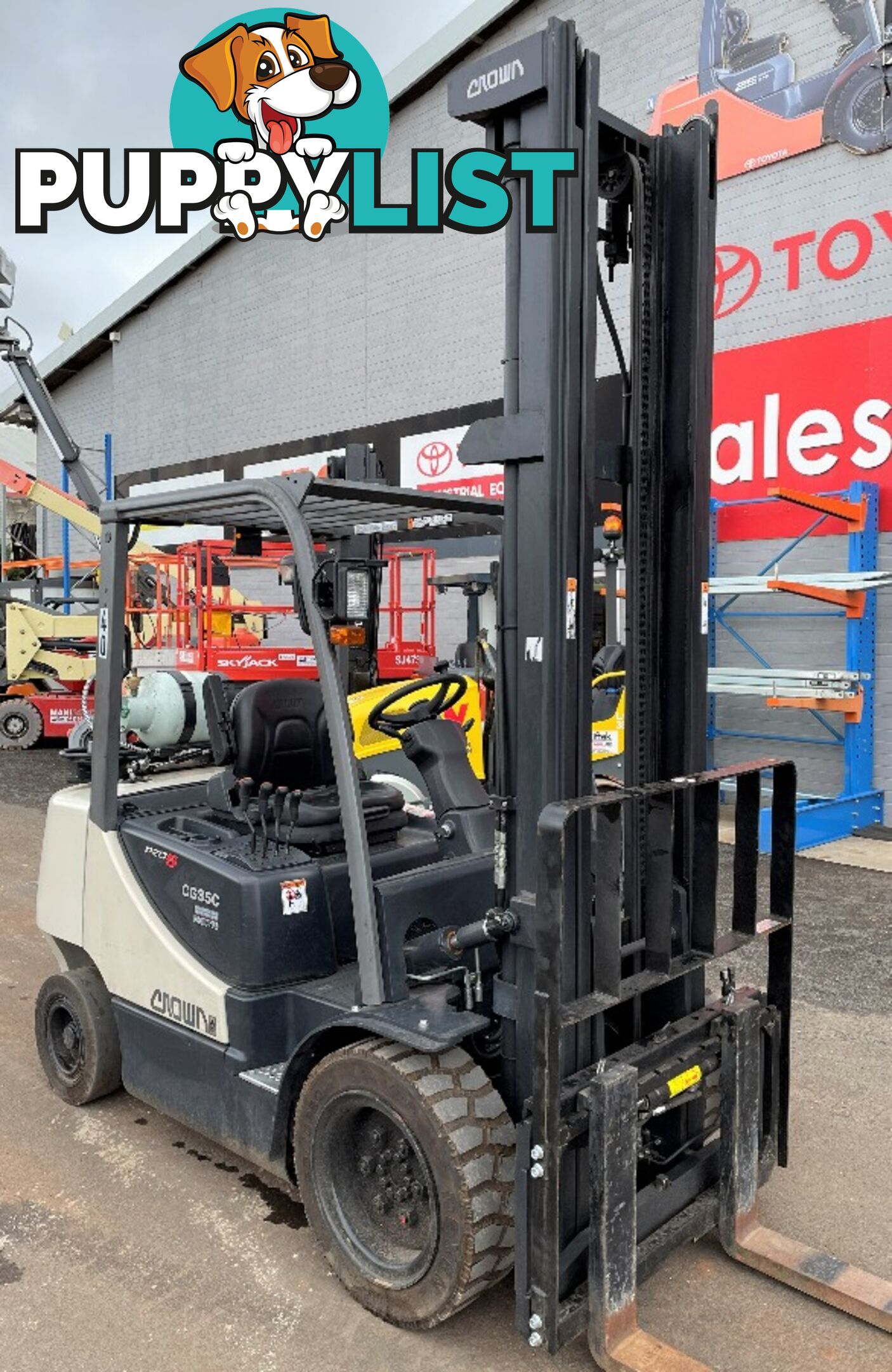 Used Crown 3.5TON Forklift For Sale