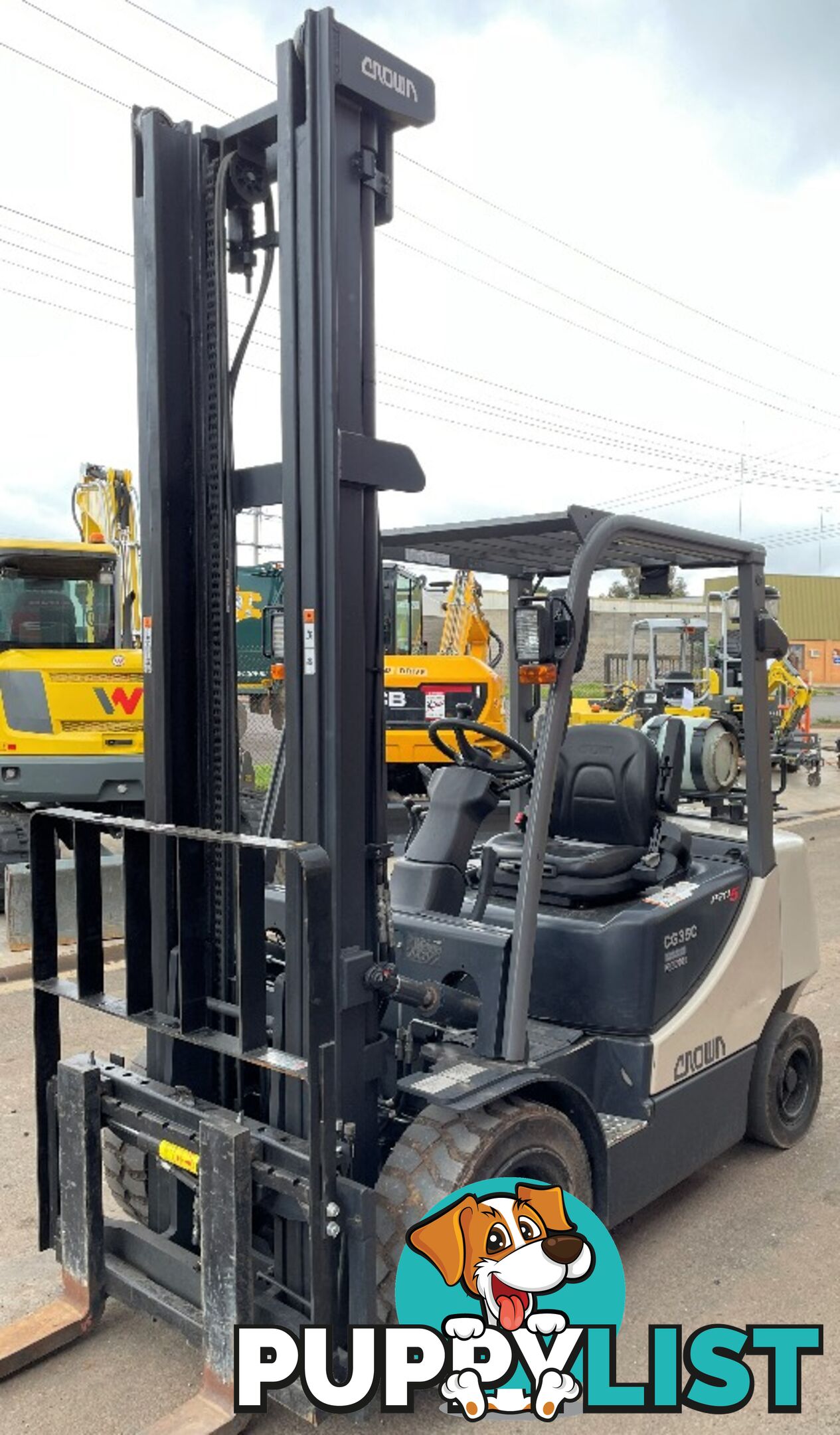 Used Crown 3.5TON Forklift For Sale