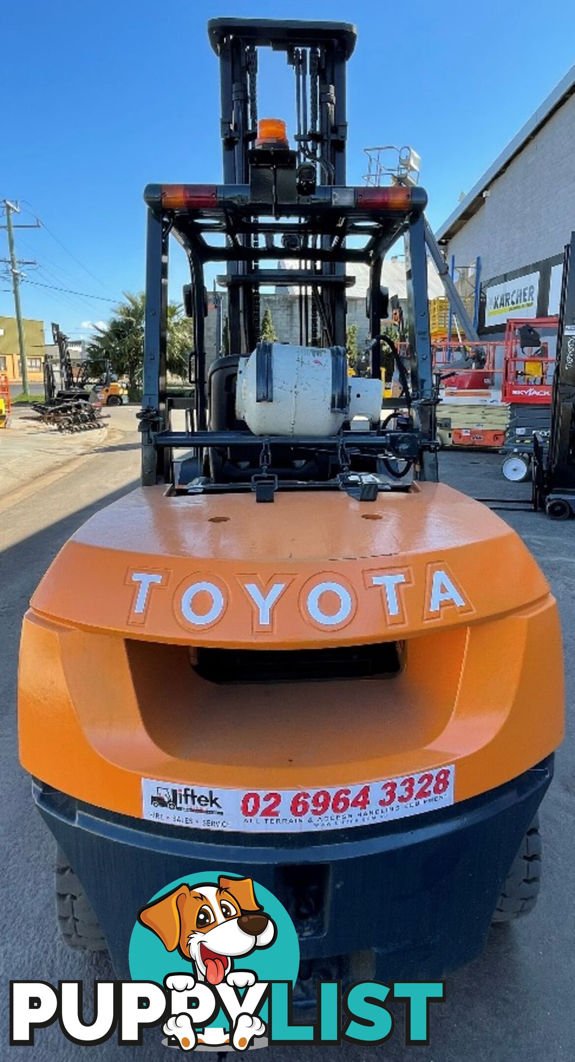 Used Toyota 5.0TON Forklift For Sale