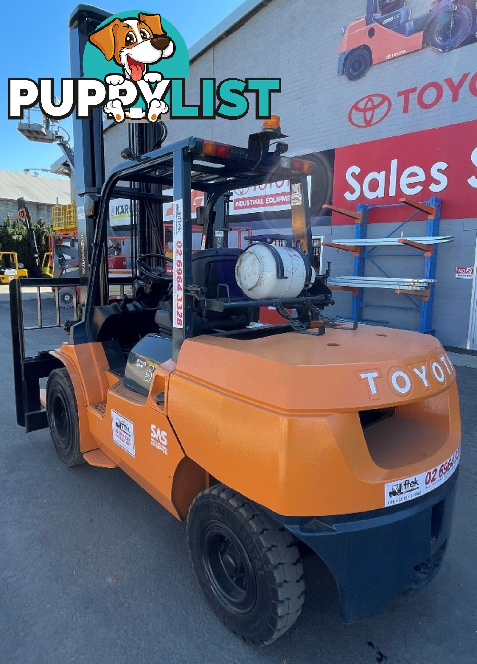 Used Toyota 5.0TON Forklift For Sale