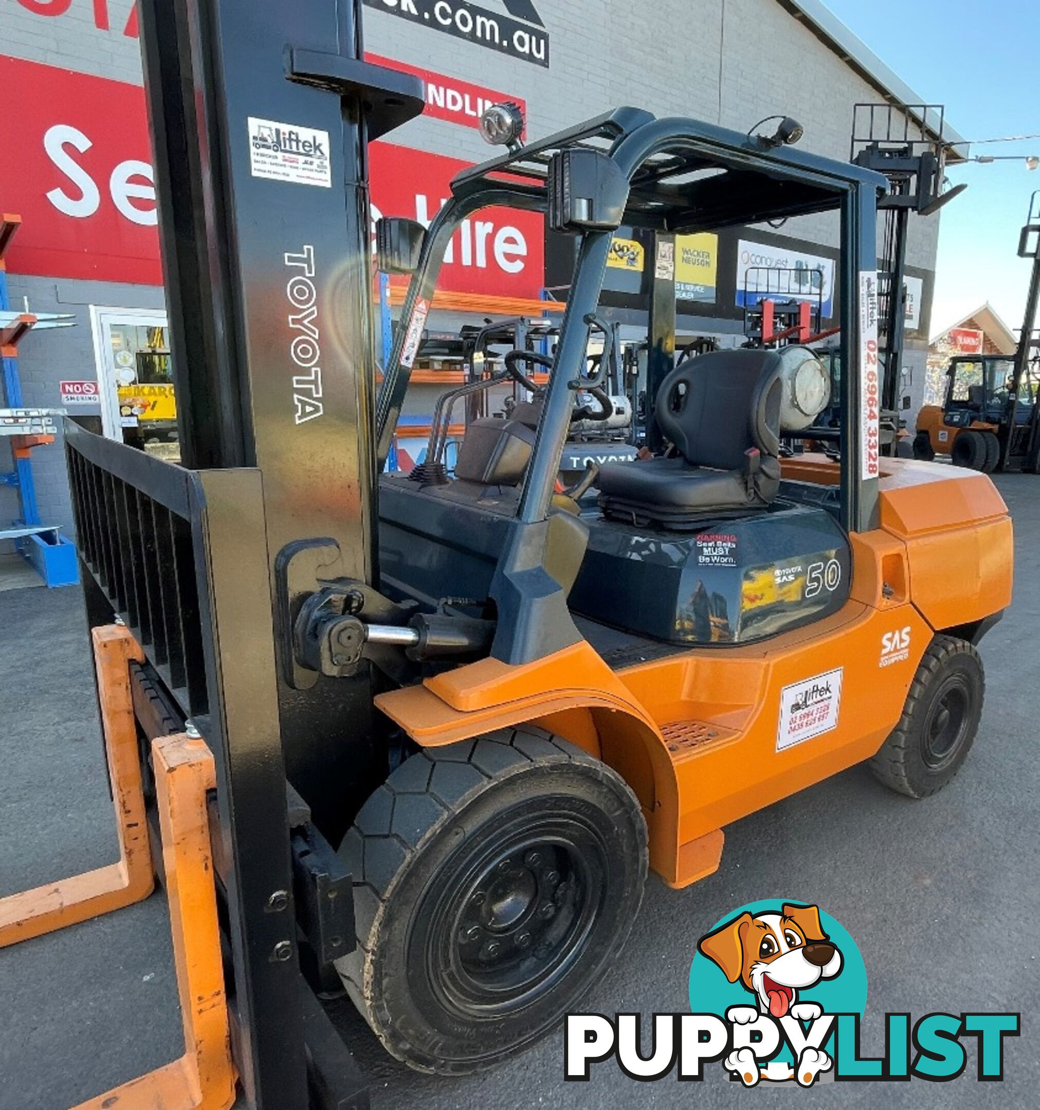 Used Toyota 5.0TON Forklift For Sale