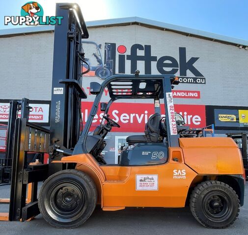 Used Toyota 5.0TON Forklift For Sale