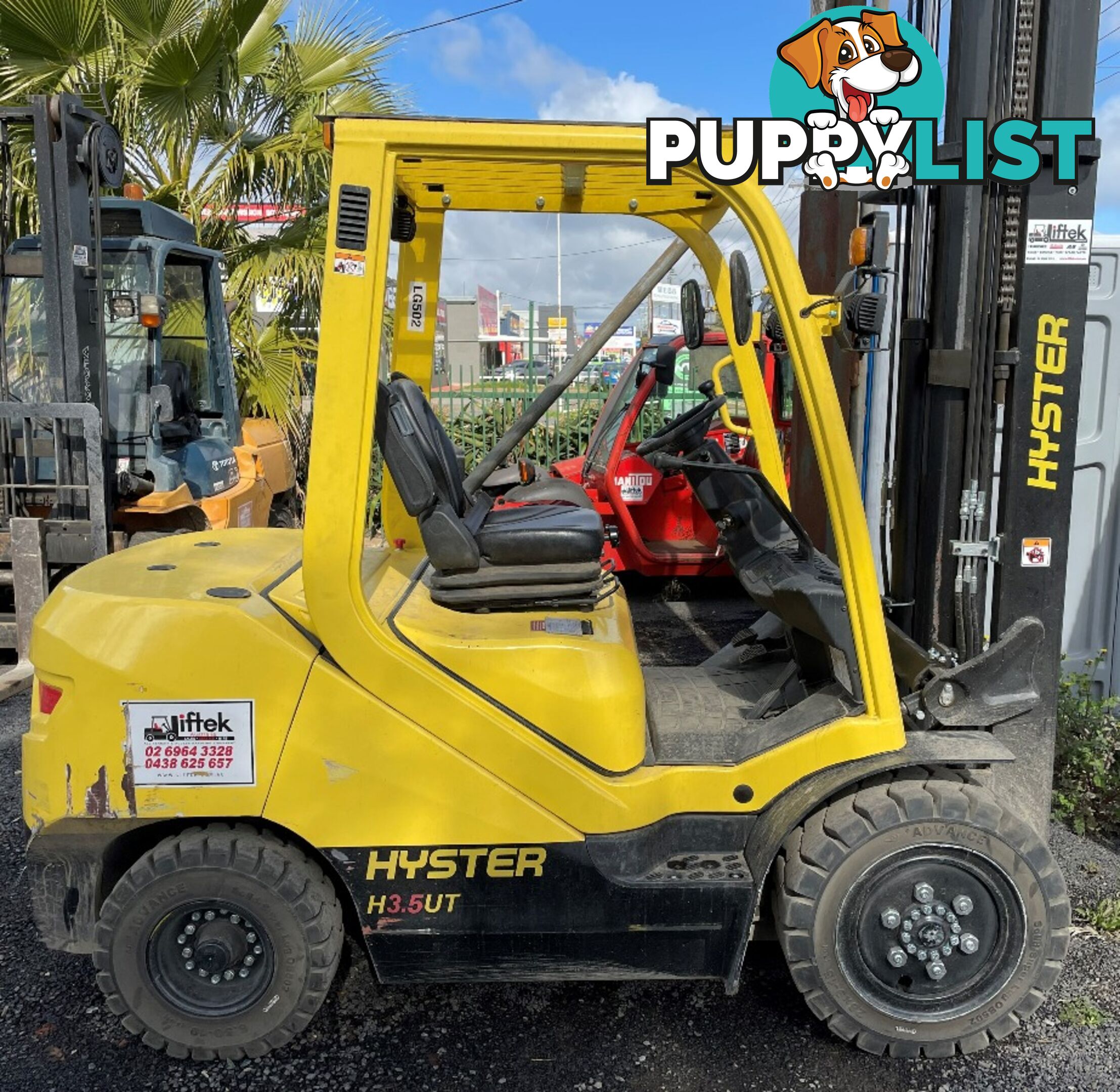 Used Hyster 3.5TON Forklift For Sale