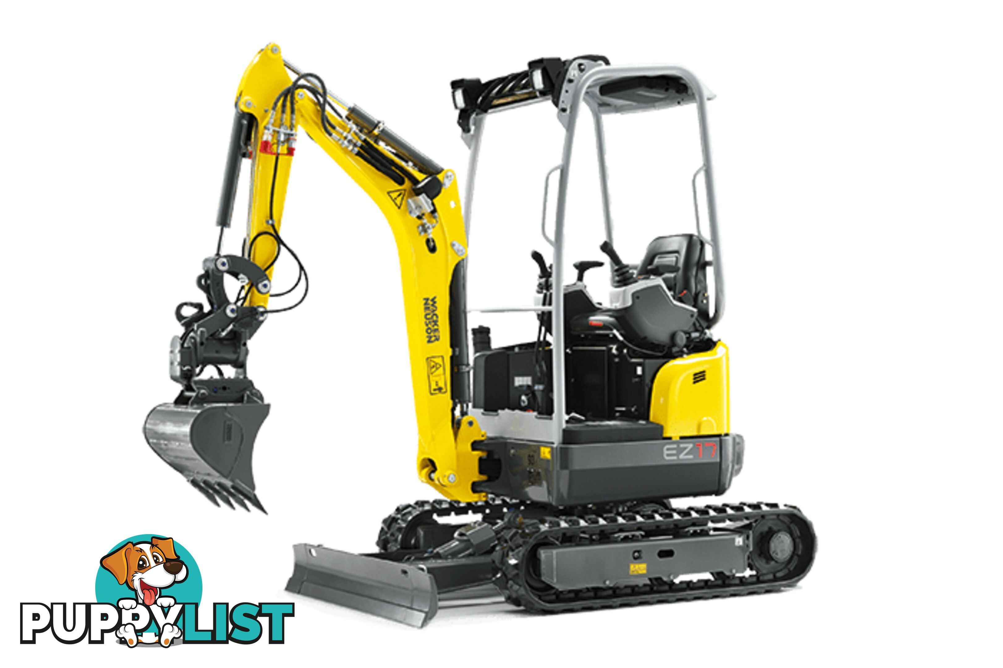 New Wacker Neuson EZ17 Excavator + Bucket Kit For Sale