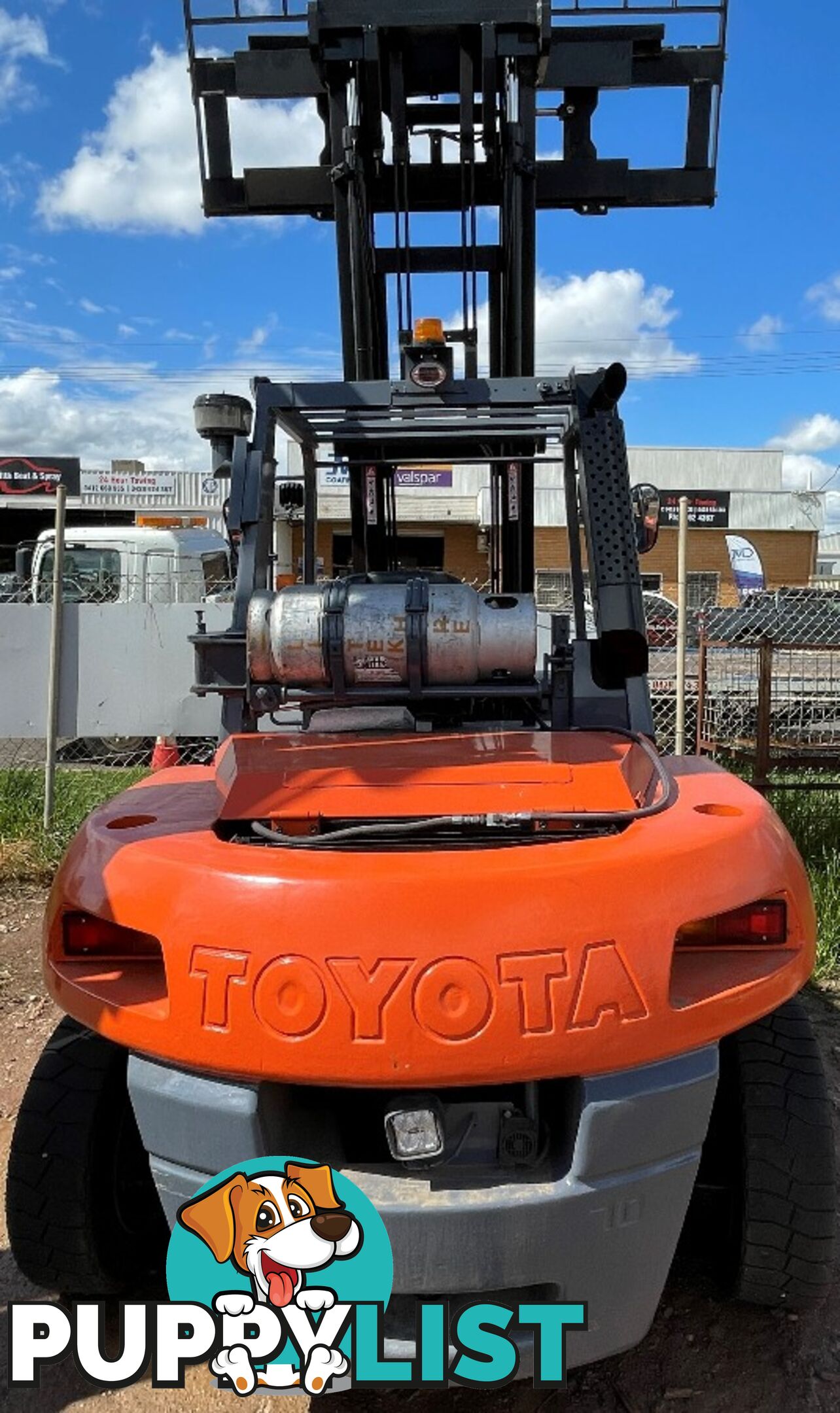 Used Toyota 7.0TON Forklift For Sale