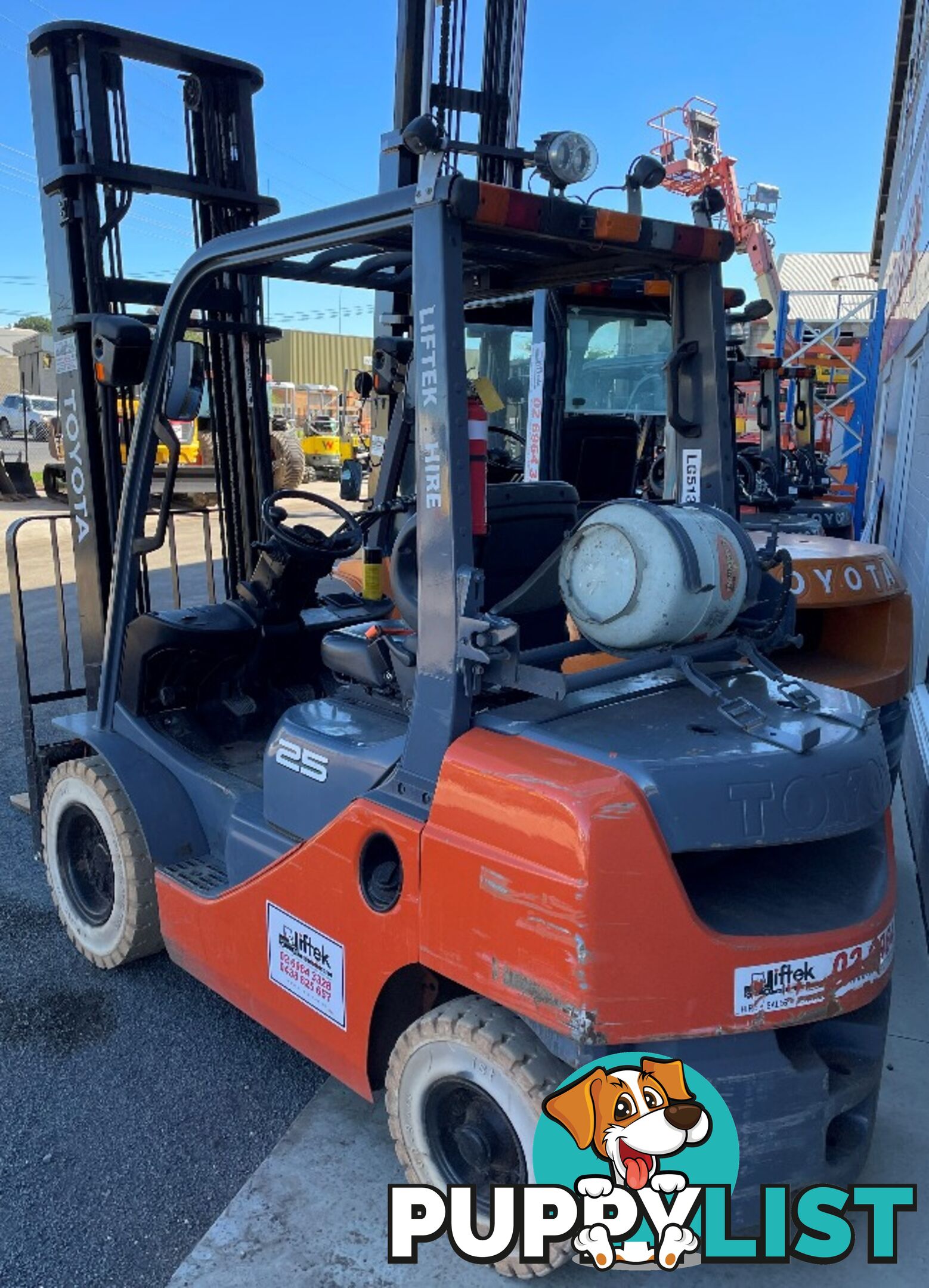 Used Toyota 2.5TON Forklift For Sale