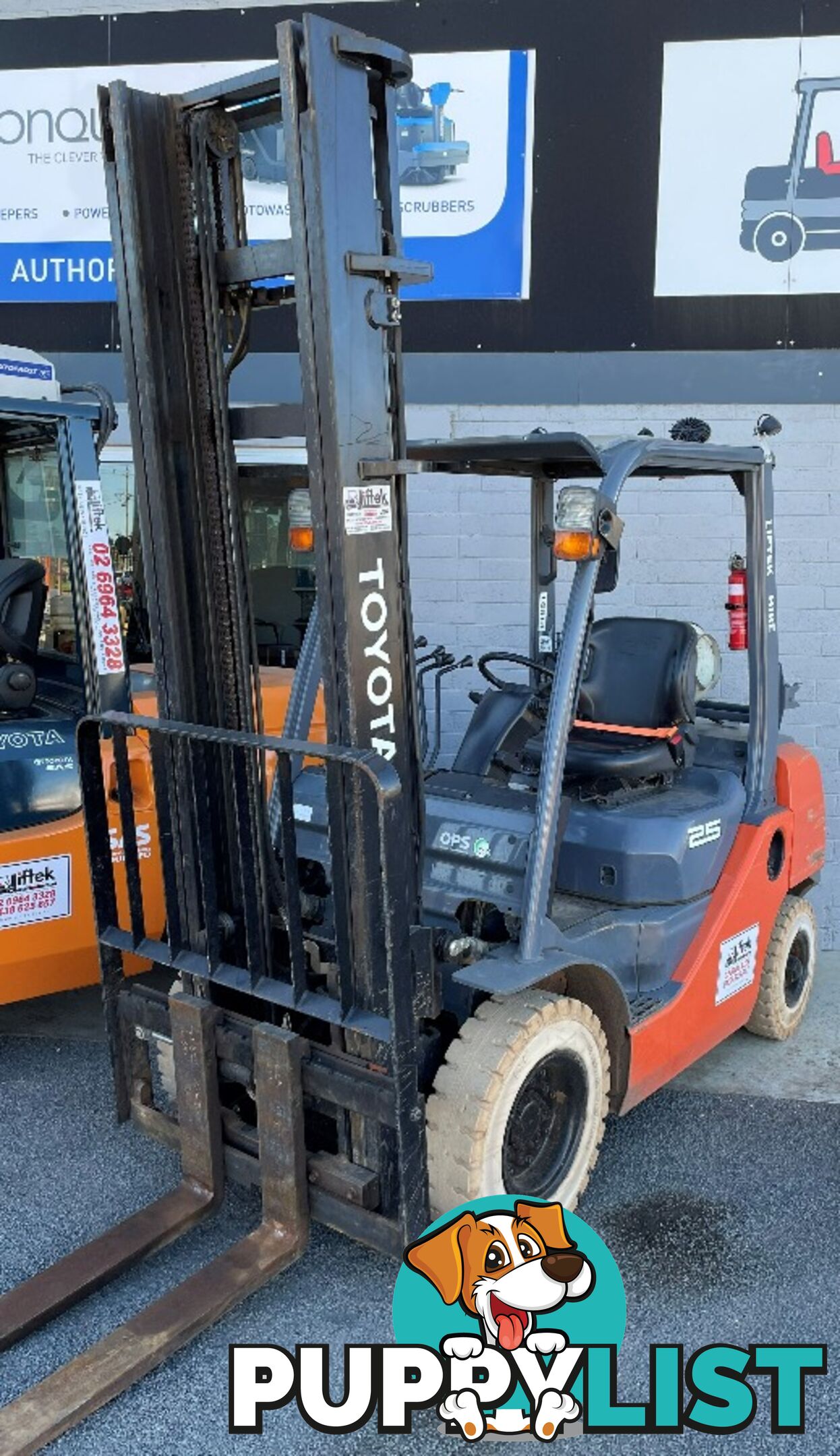 Used Toyota 2.5TON Forklift For Sale