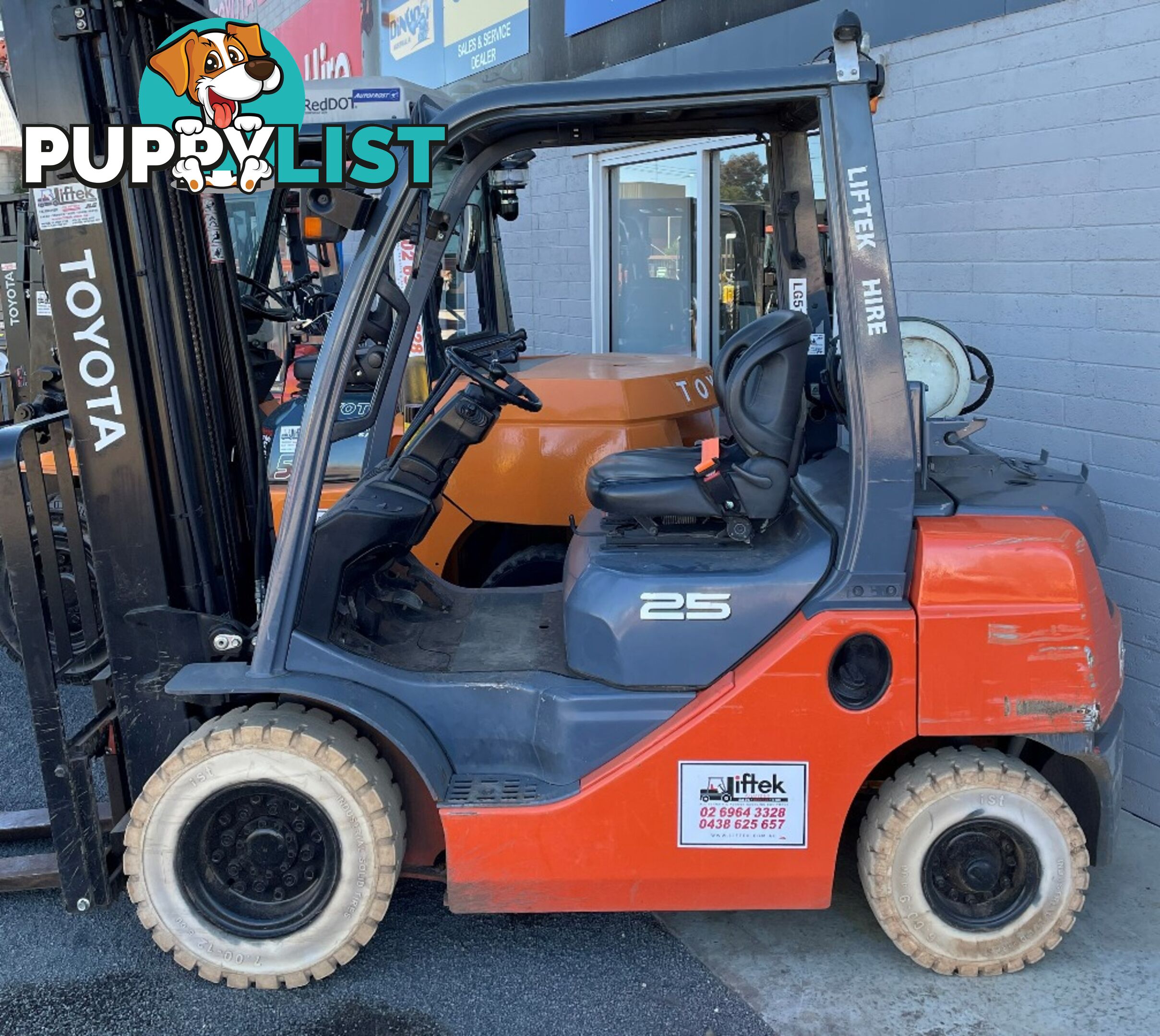 Used Toyota 2.5TON Forklift For Sale