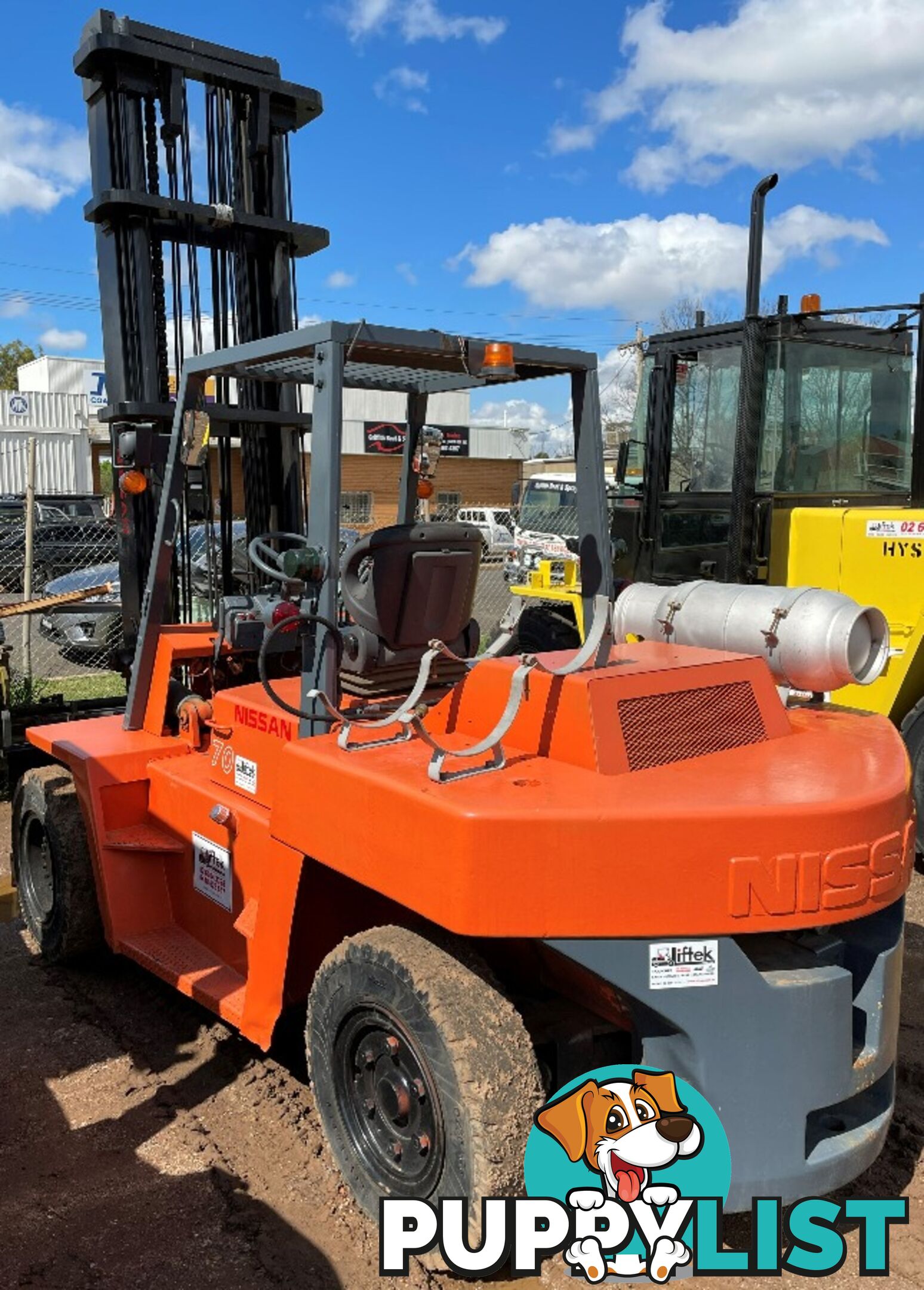 Used Nissan 7.0TON Forklift For Sale