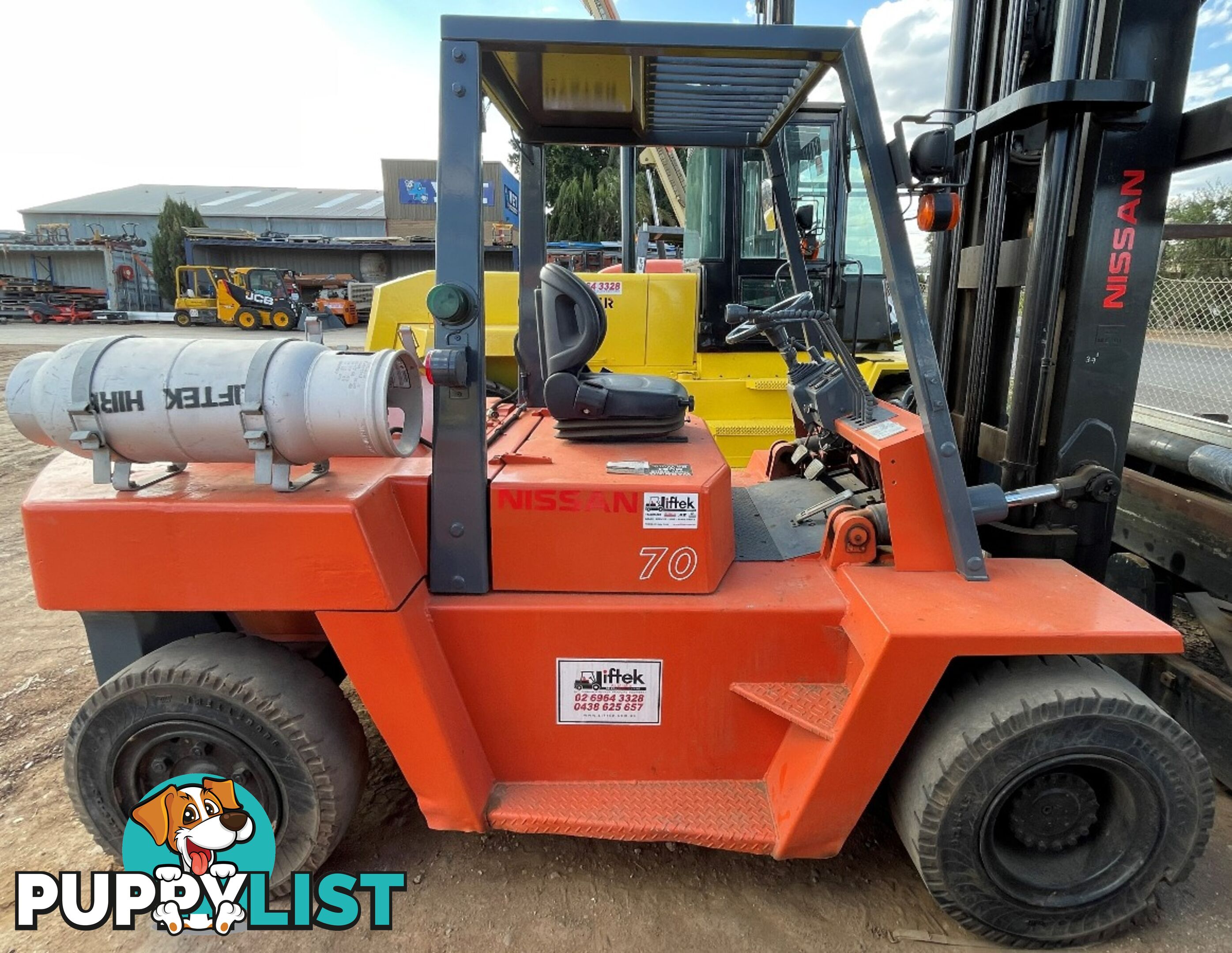 Used Nissan 7.0TON Forklift For Sale