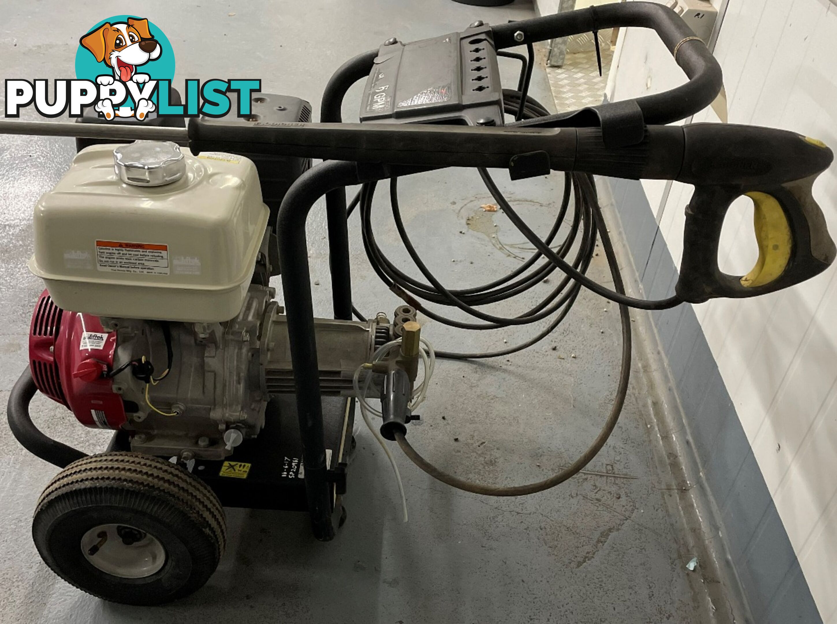 USED KARCHER G 4000 OH GAS POWERED PRESSURE WASHER