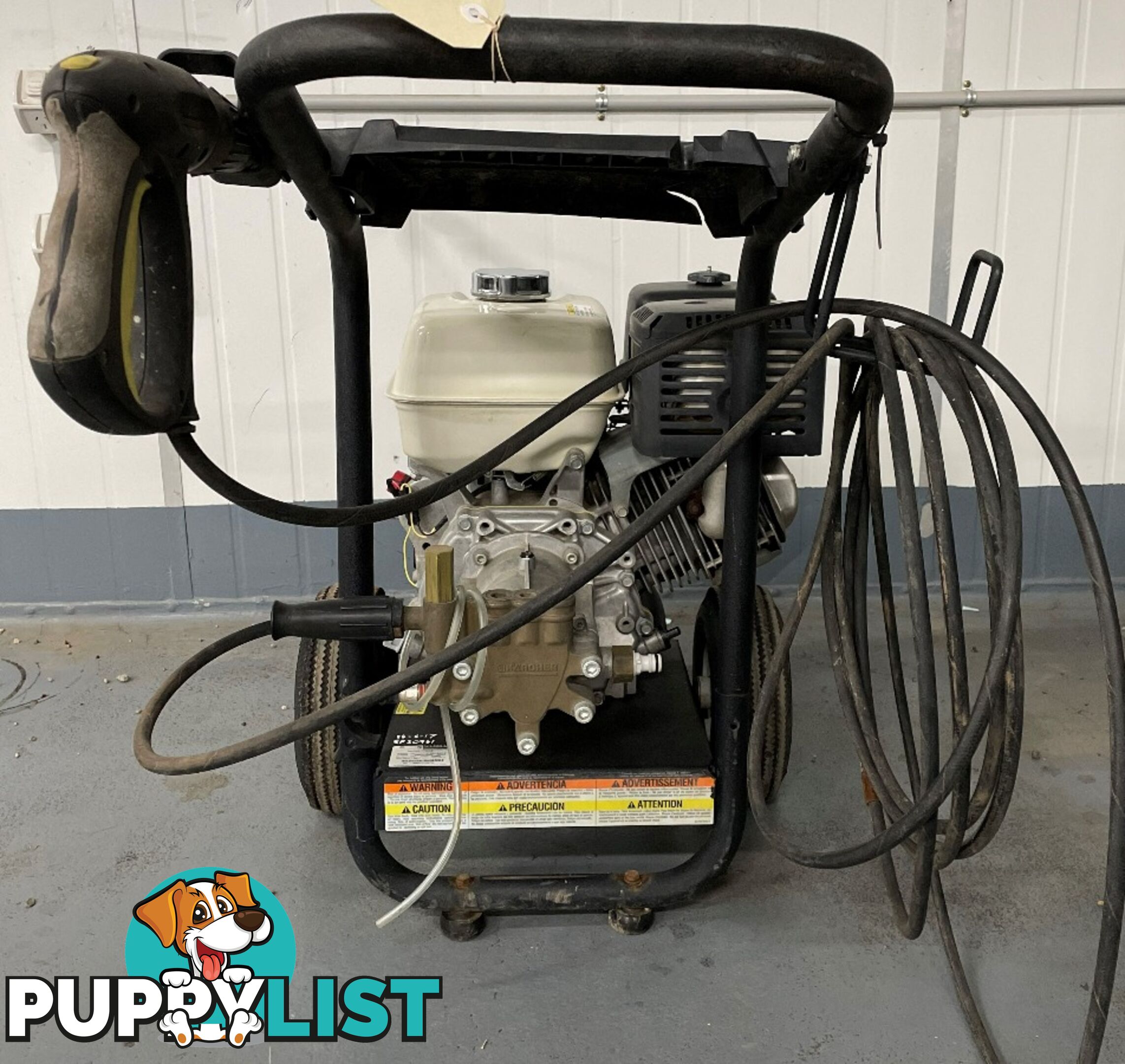 USED KARCHER G 4000 OH GAS POWERED PRESSURE WASHER