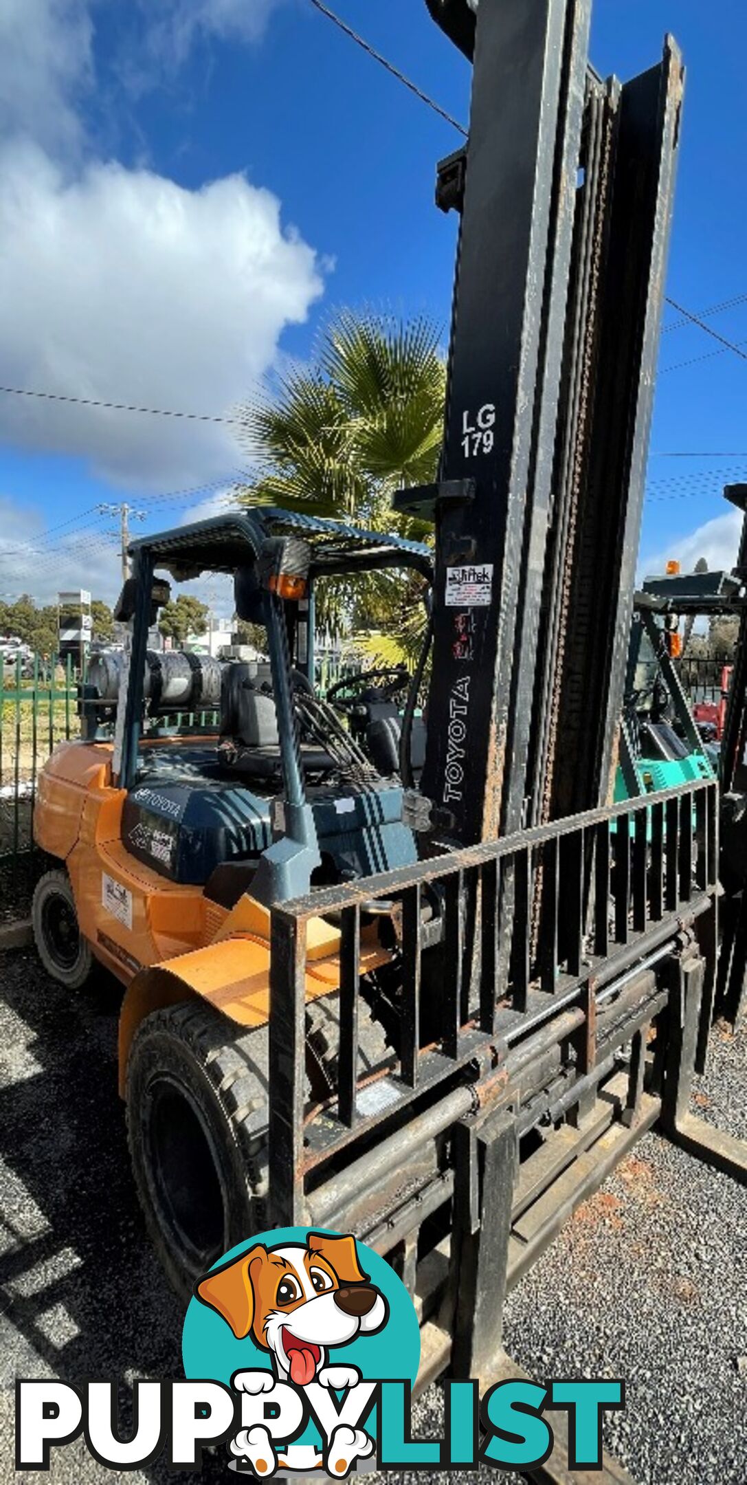 Used Toyota 4.5TON Forklift For Sale