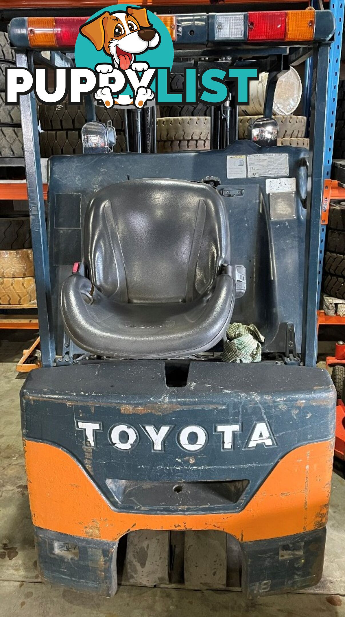 Used Toyota 1.8TON Electric Forklift