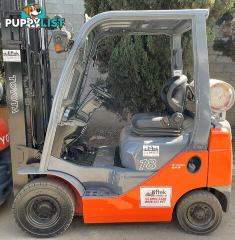 Used Toyota 1.8TON Forklift For Sale