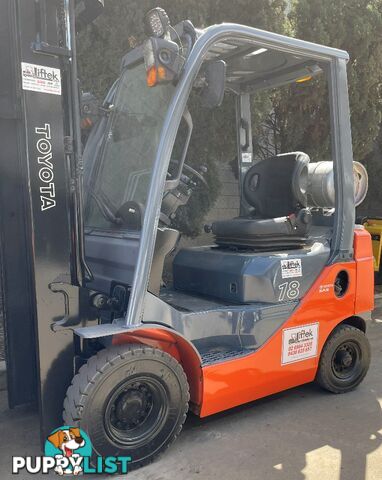 Used Toyota 1.8TON Forklift For Sale