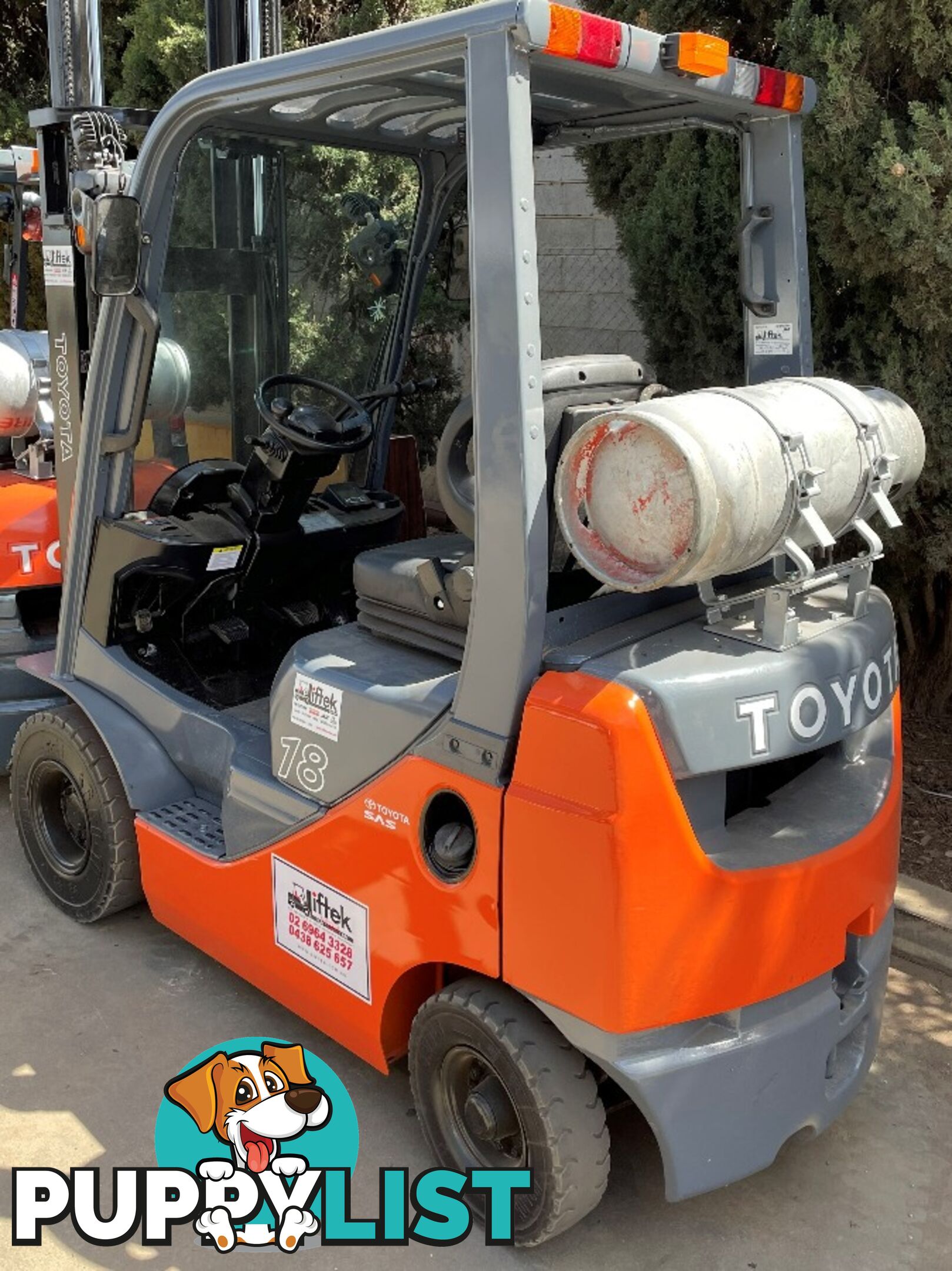 Used Toyota 1.8TON Forklift For Sale