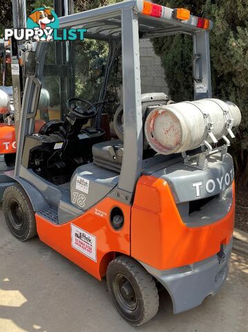 Used Toyota 1.8TON Forklift For Sale