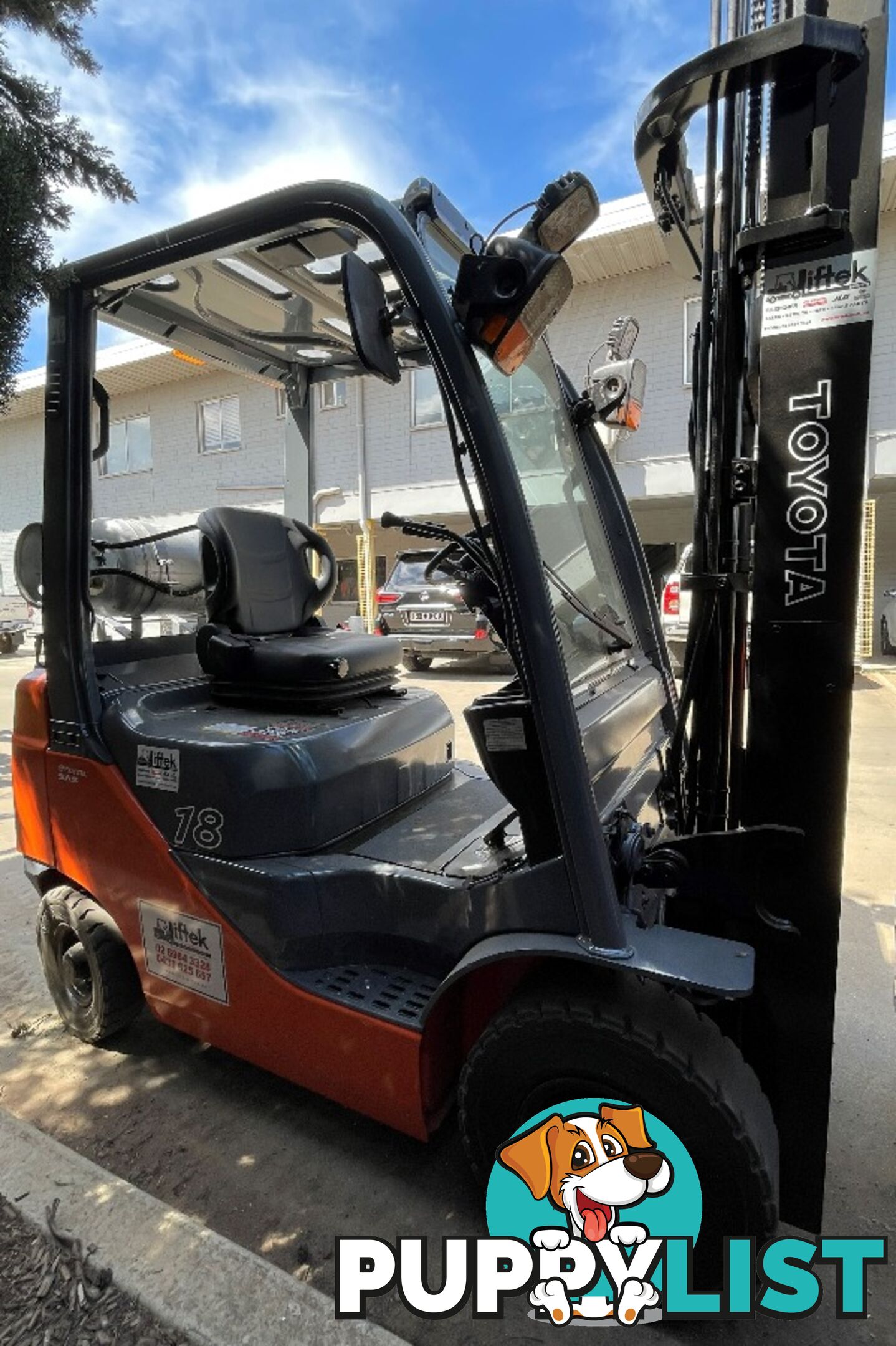 Used Toyota 1.8TON Forklift For Sale