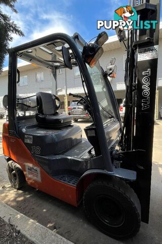 Used Toyota 1.8TON Forklift For Sale