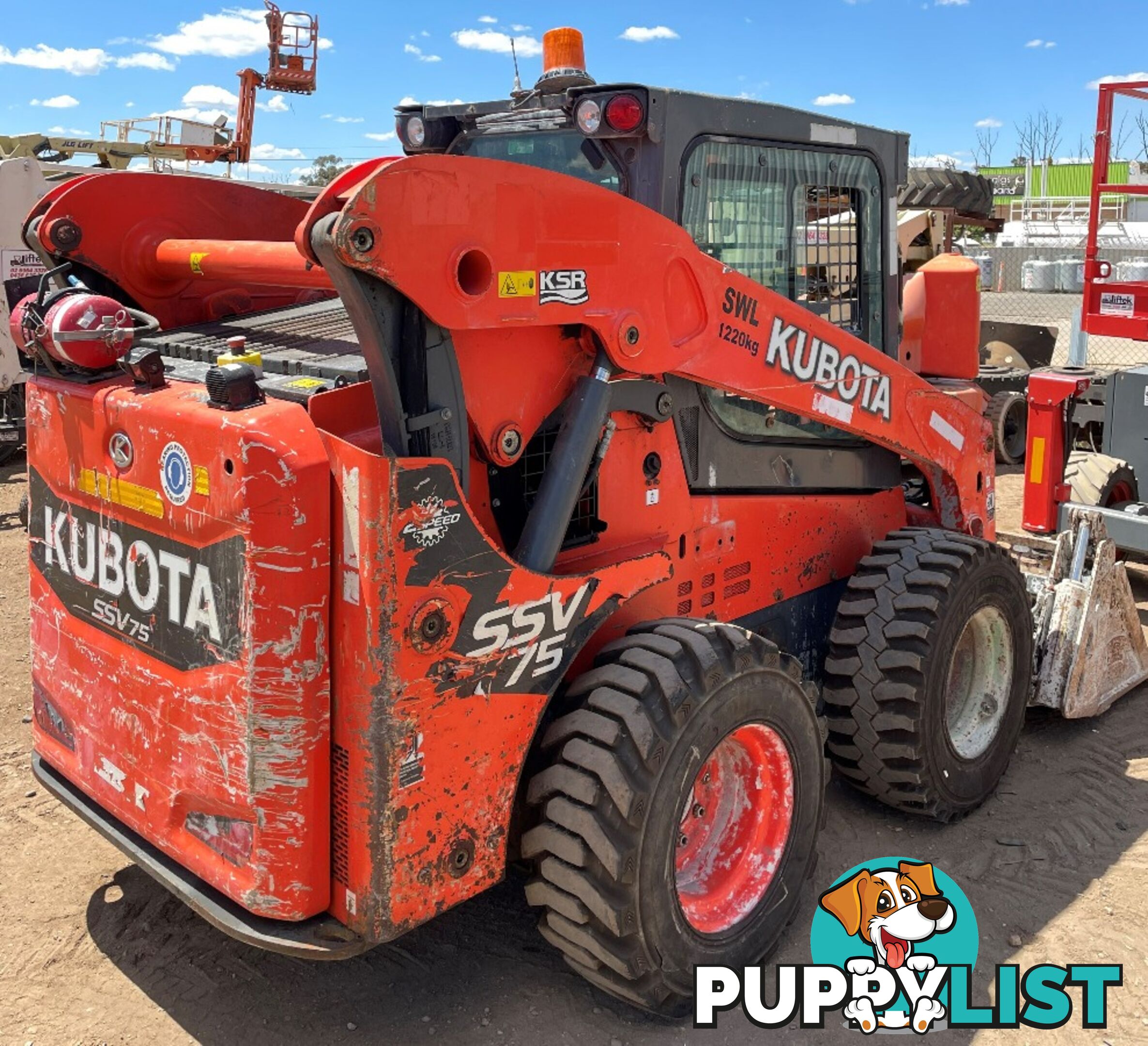 Used Kubota SSV75 Skid Steer For Sale