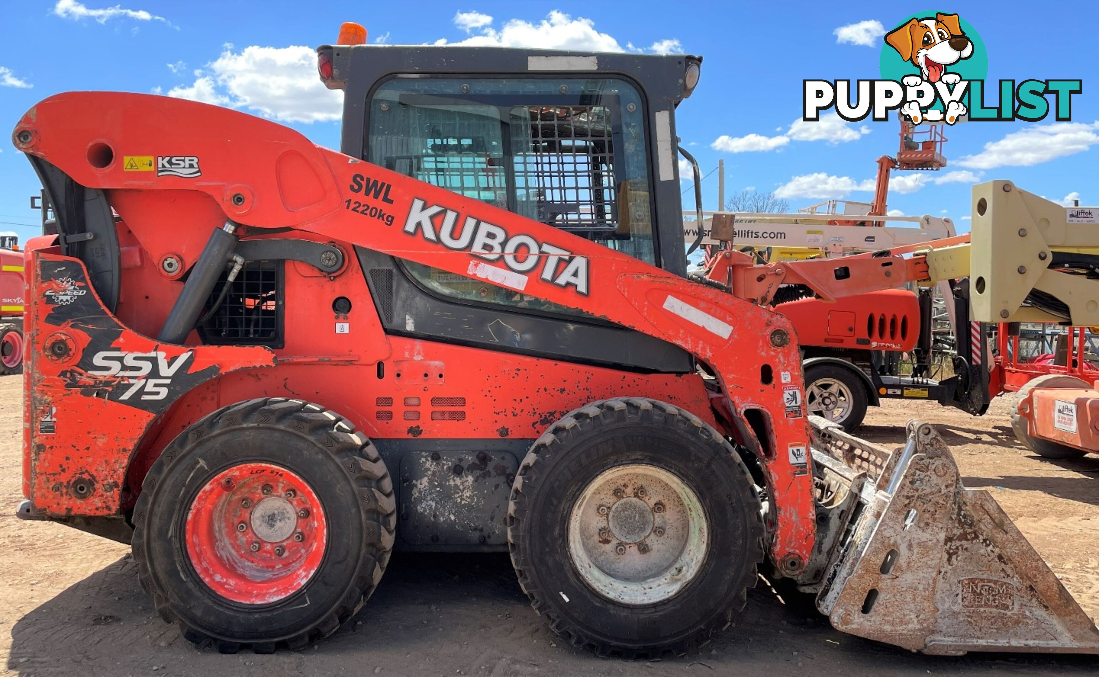 Used Kubota SSV75 Skid Steer For Sale