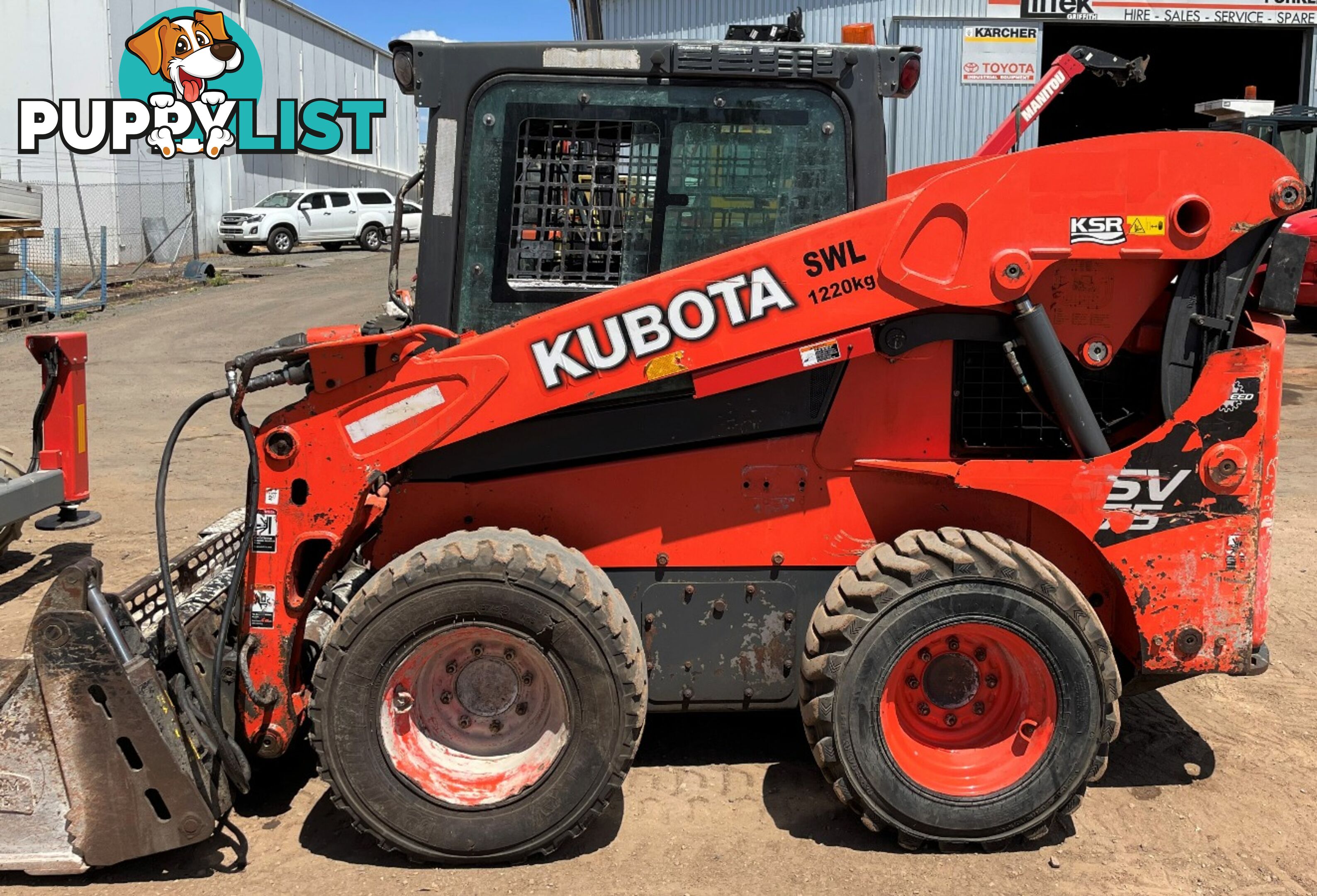 Used Kubota SSV75 Skid Steer For Sale