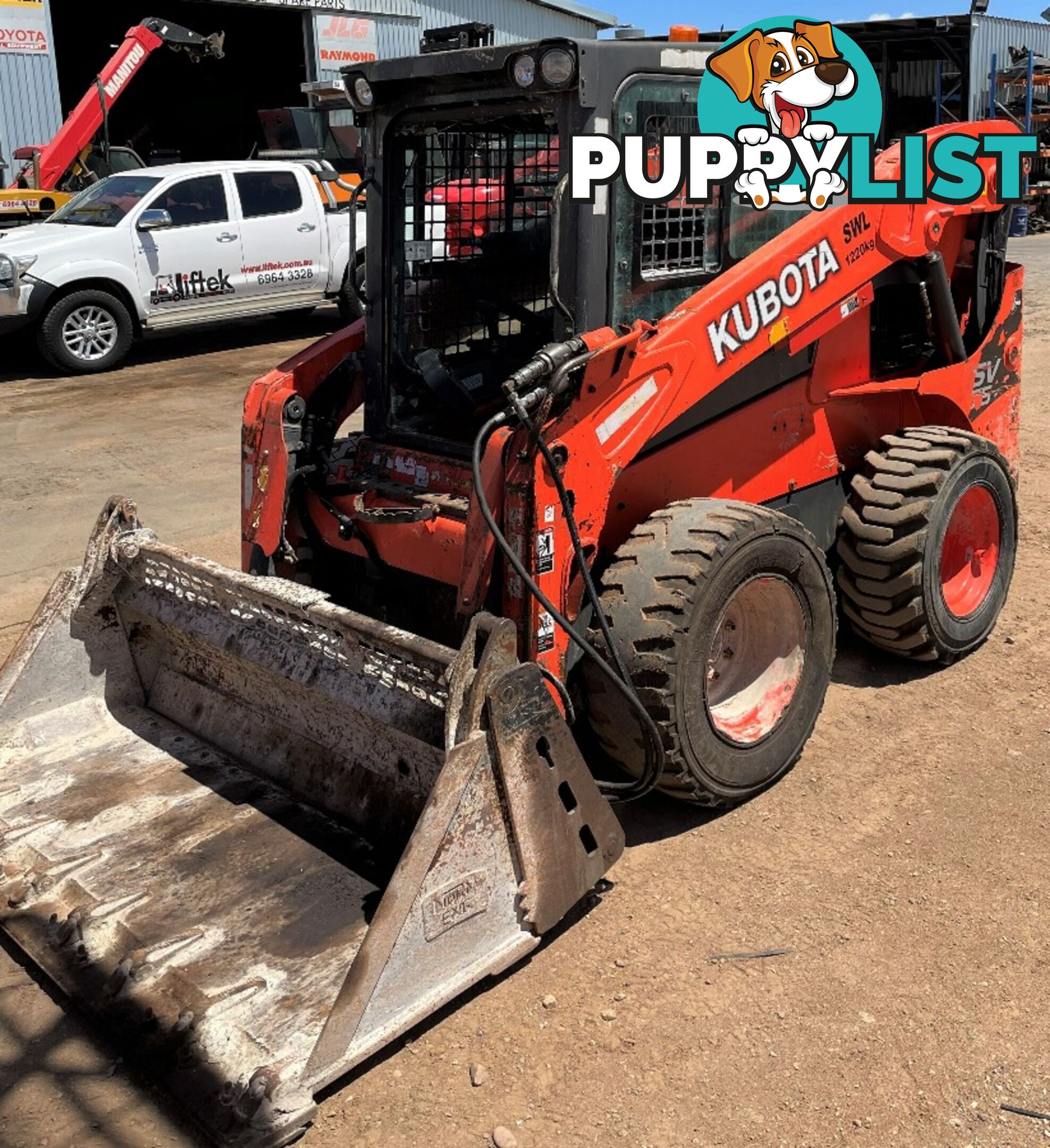 Used Kubota SSV75 Skid Steer For Sale