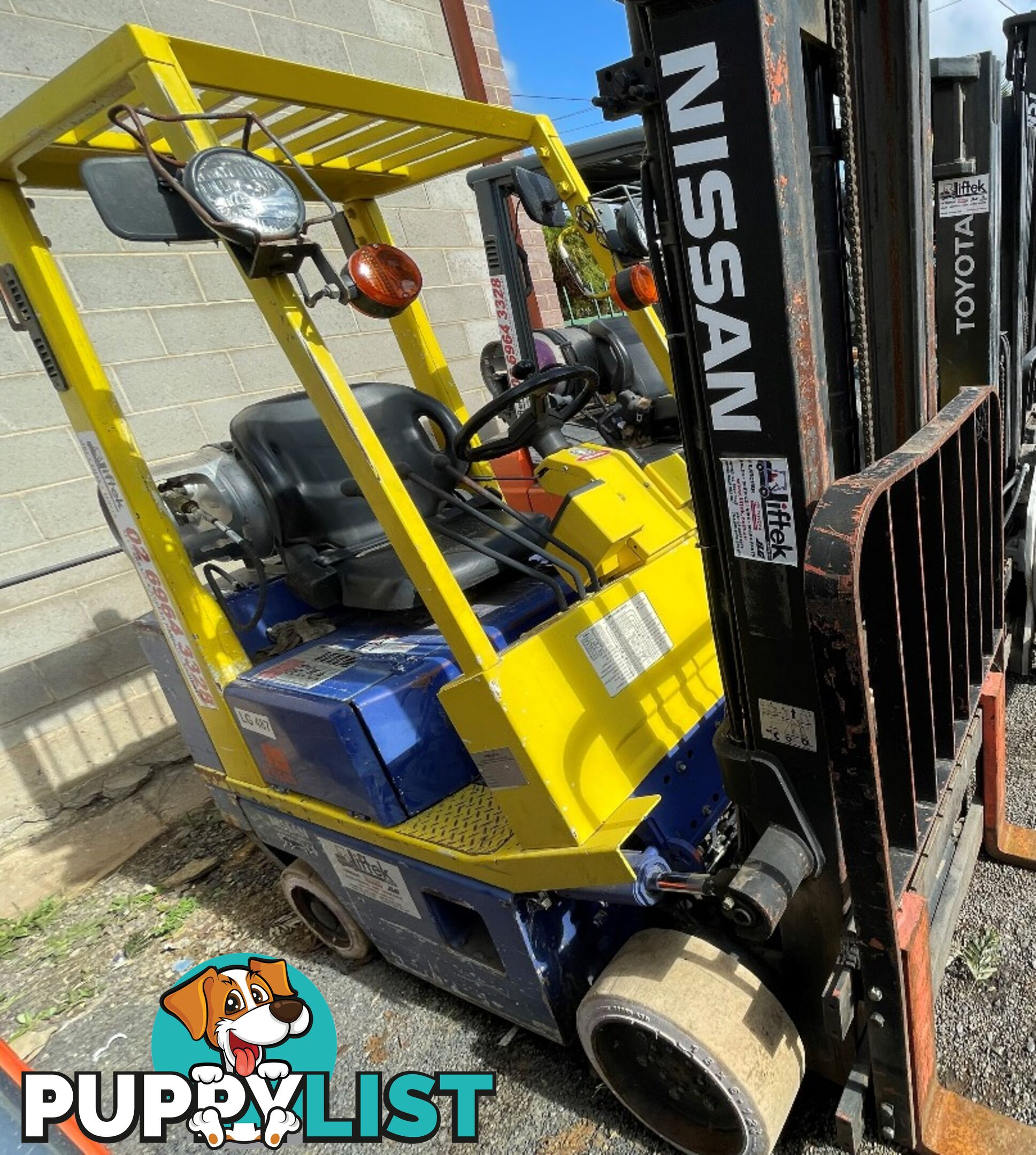 Used Nissan 1.5TON Forklift For Sale