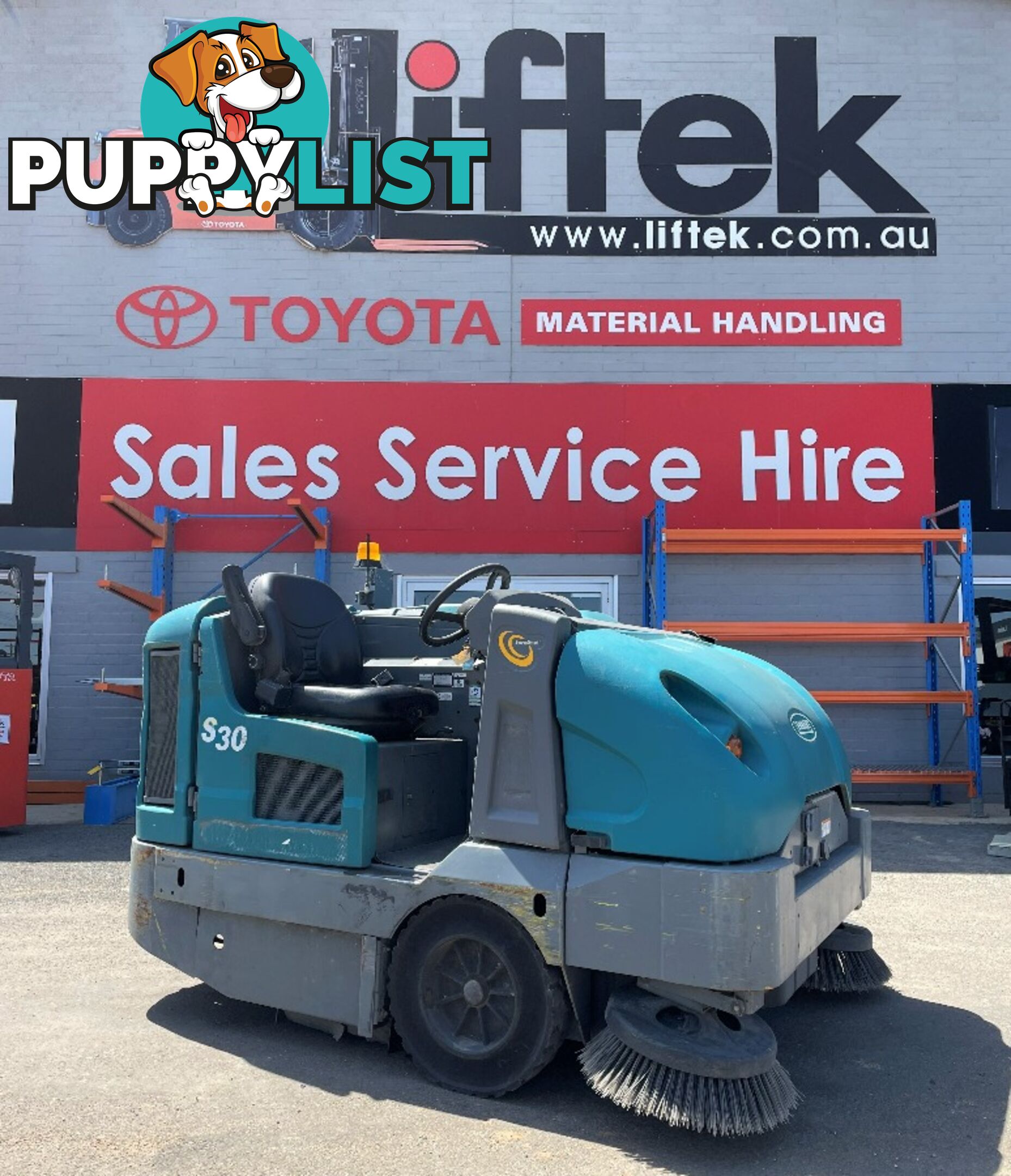 Used S30 Ride-On Sweeper For Sale